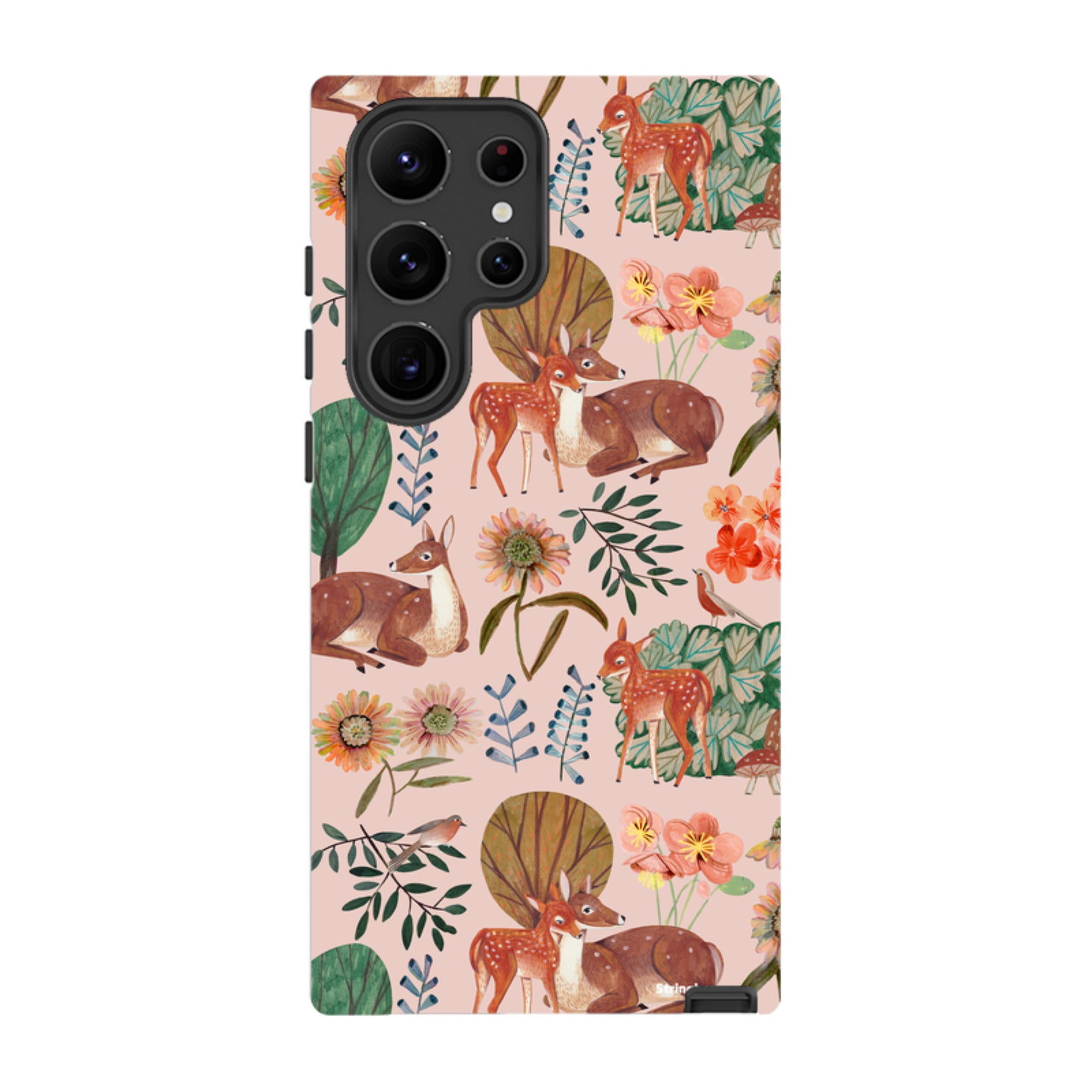 Samsung Tough Case - Deer Pattern By Caroline Bonne Muller