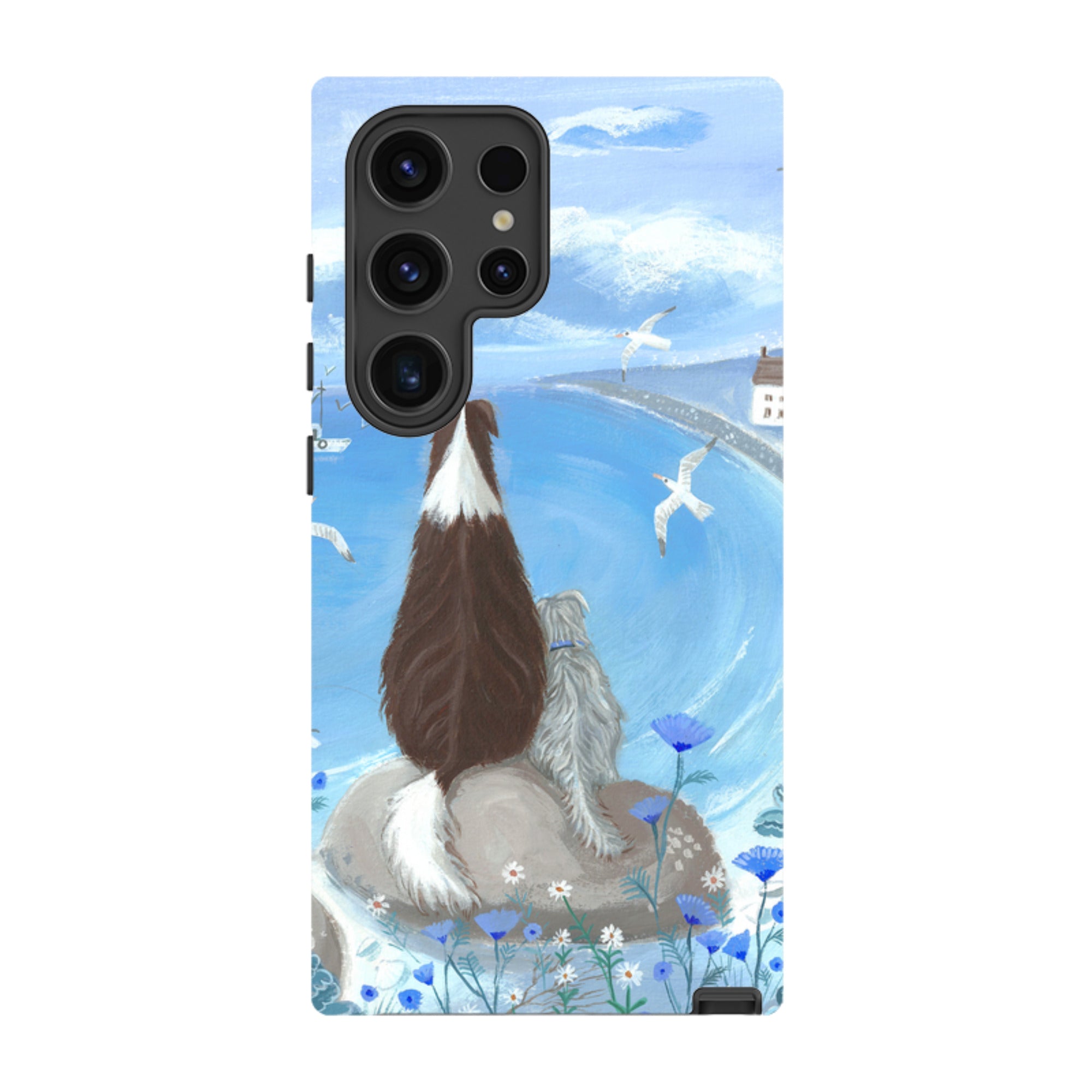 Samsung Tough Case - Beach Dog By Mary Stubberfield