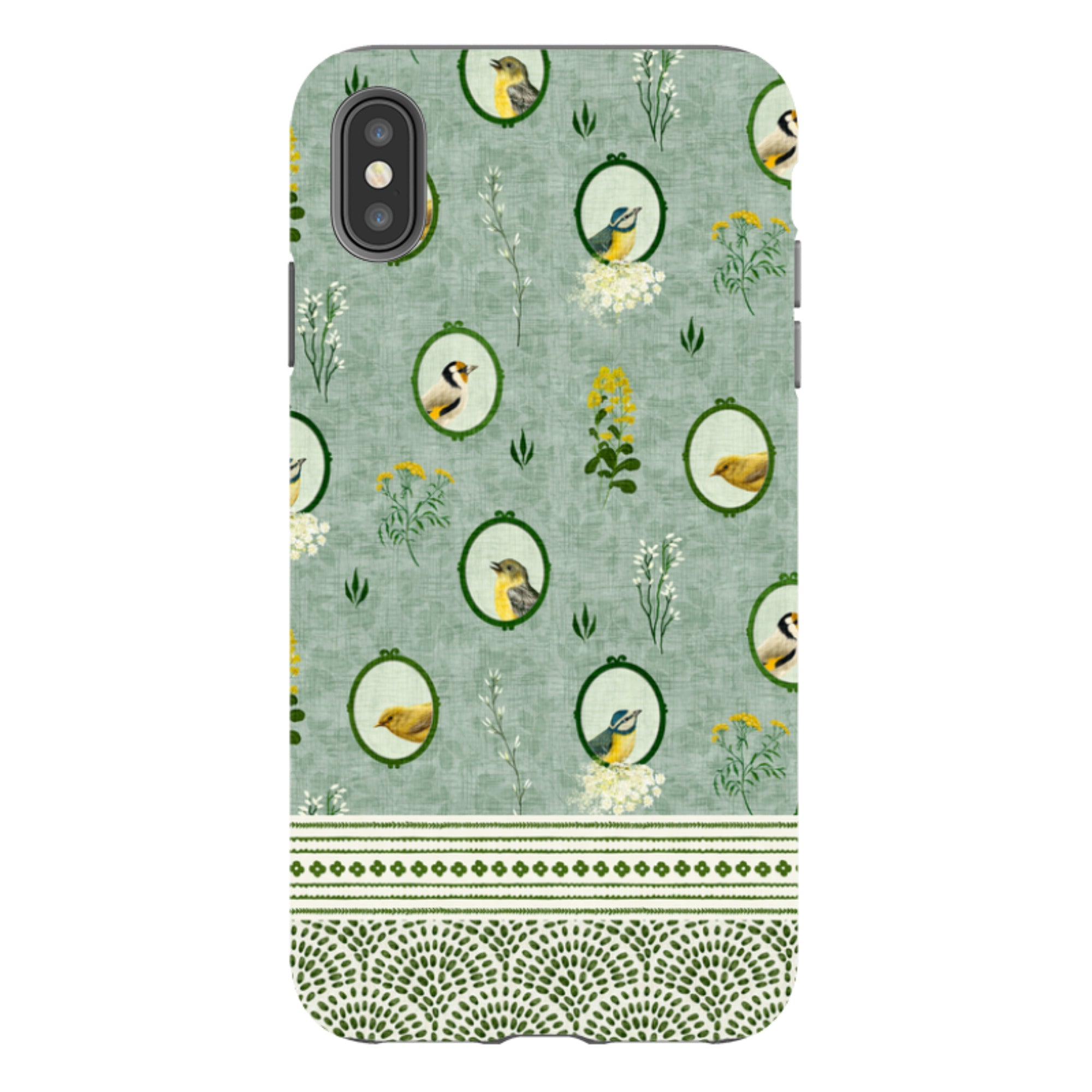 iPhone Tough Case - Song Bird Frames 2 By Katherine Quinn