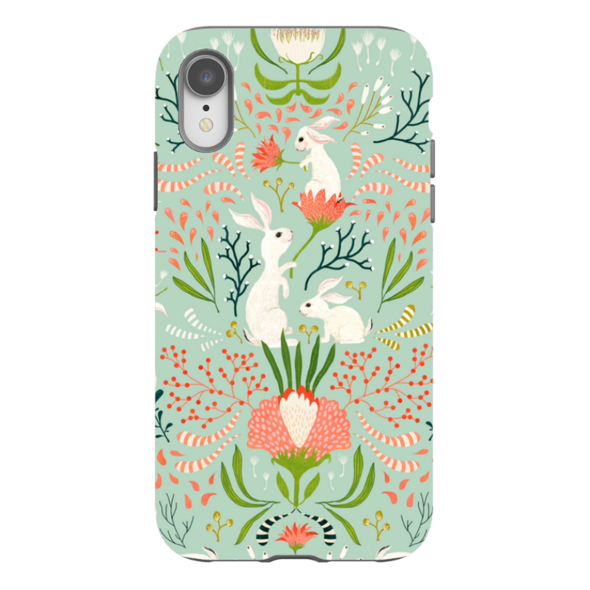 iPhone Tough Case - Bunny By Katherine Quinn