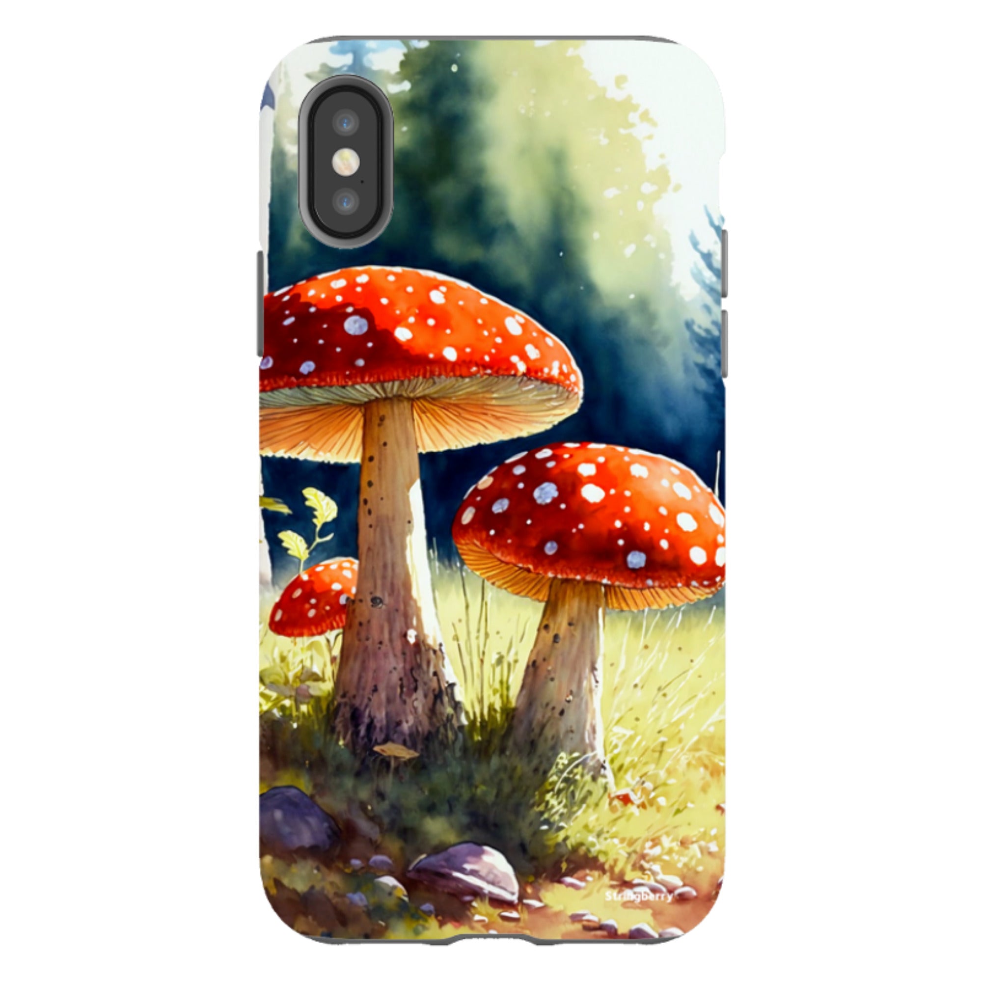 iPhone Tough Case - Mushroom Colour III