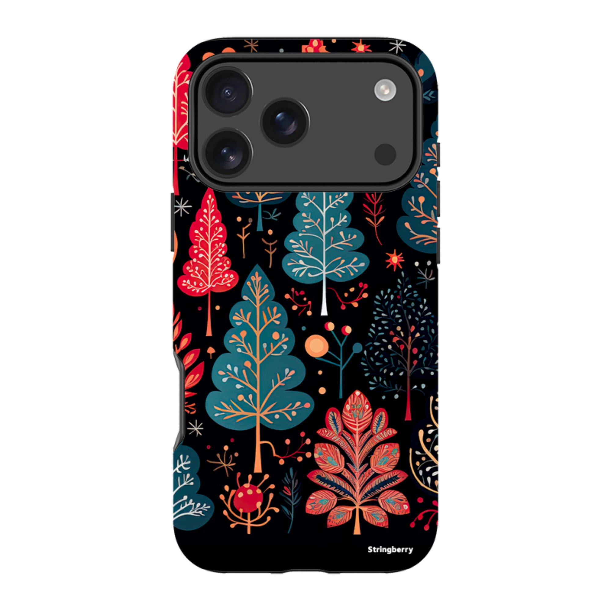 iPhone Tough Case - Dark Winter Forest