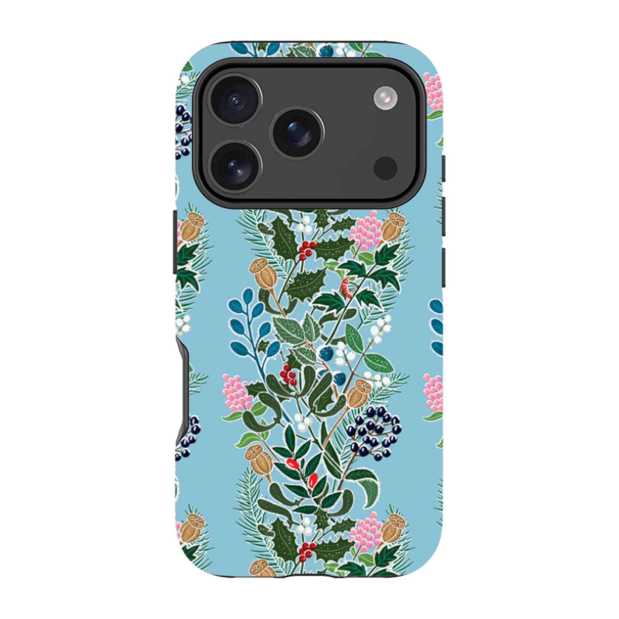 iPhone Tough Case - Winter Hedge-2 By kate Heiss