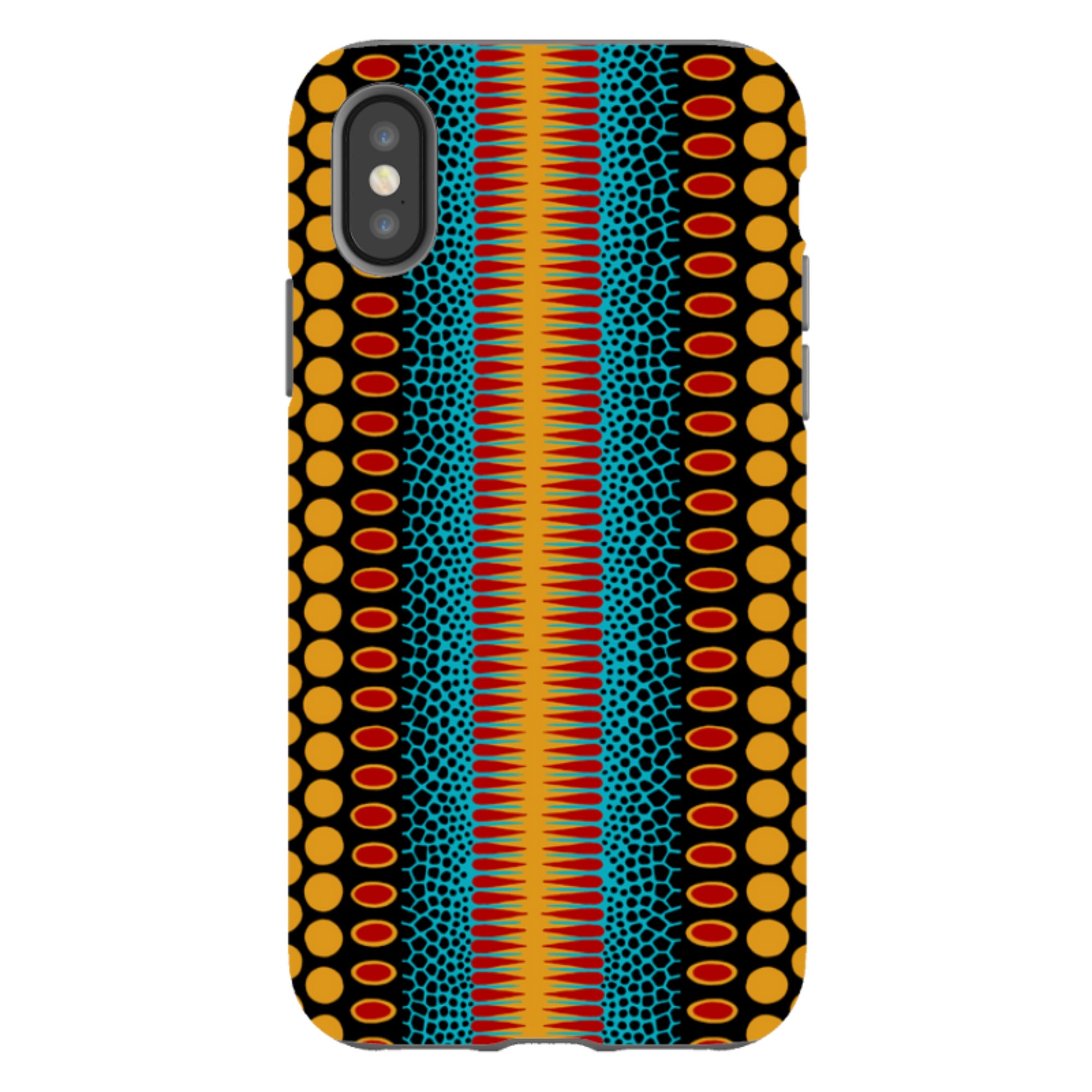 iPhone Tough Case - Tropical  Spot Vertical By Cressida Bell