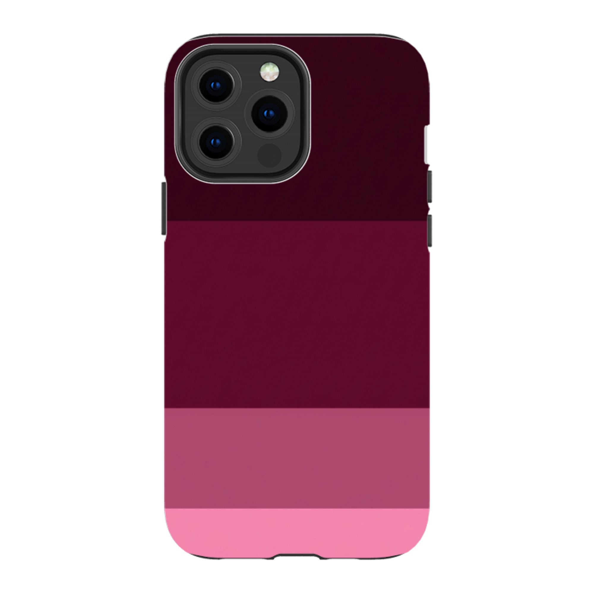 iPhone Tough Case - Burgundy Gradient