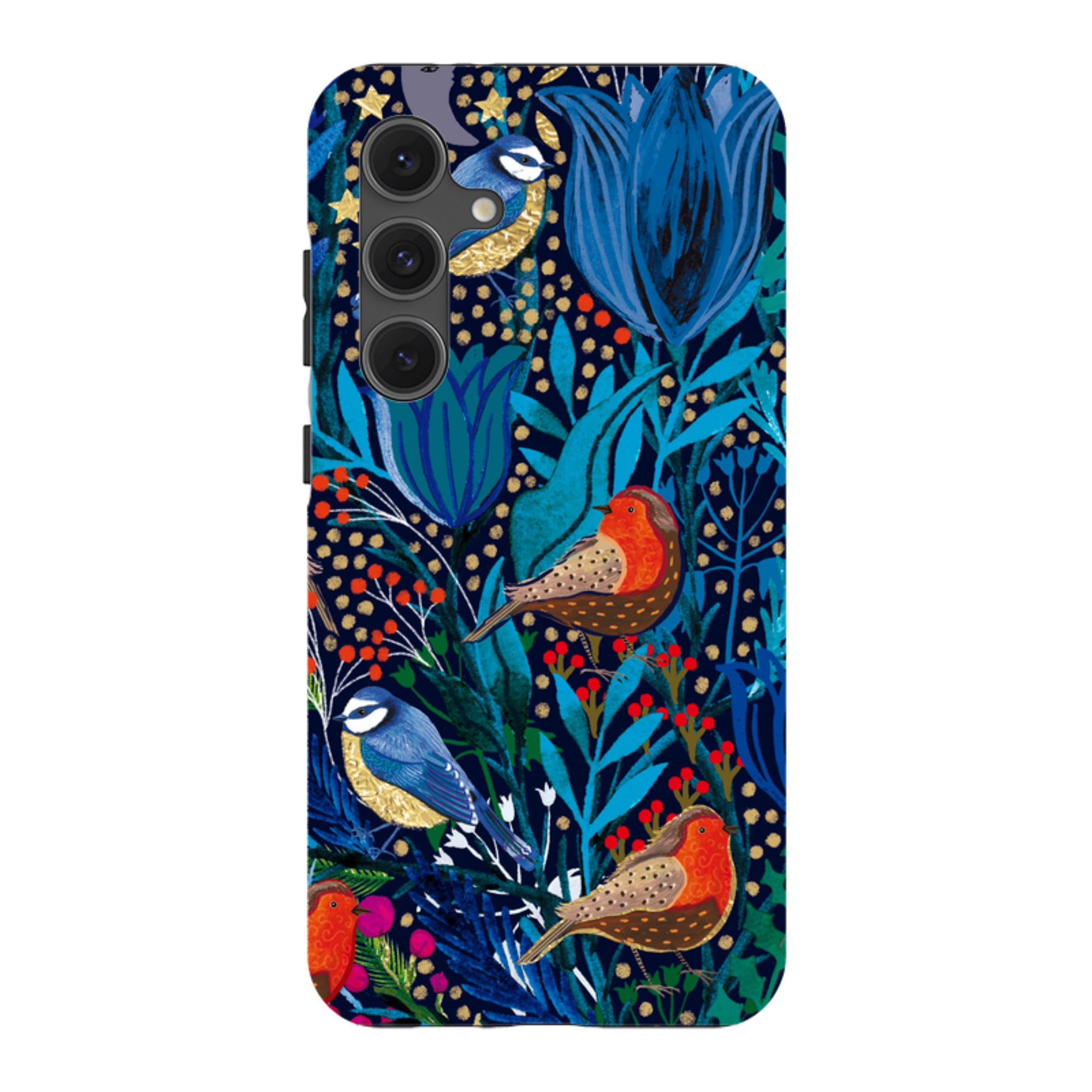 Samsung Tough Case - Xmas Robin IV By Emma Frances Grant