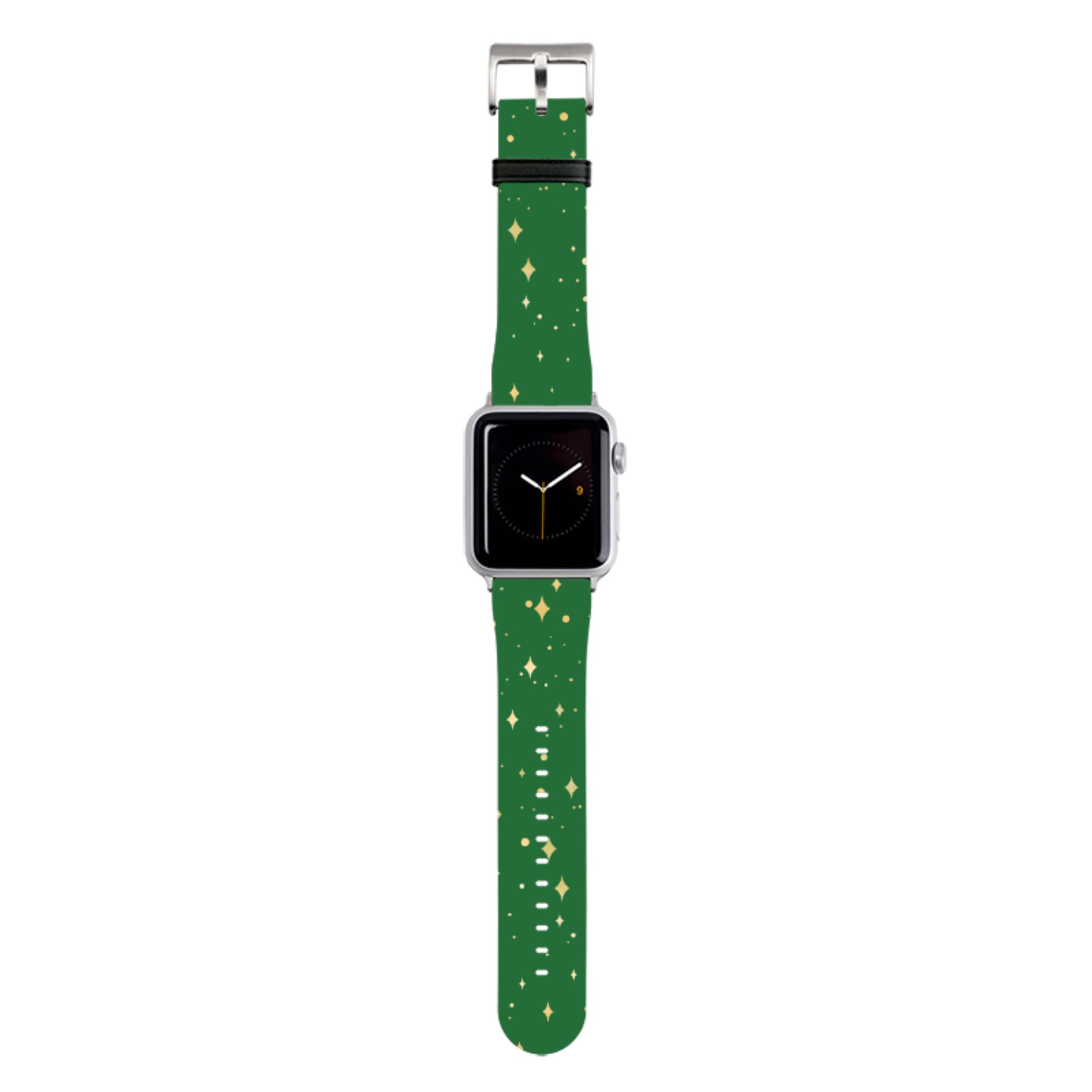 Green Cosmos Apple Watch Strap