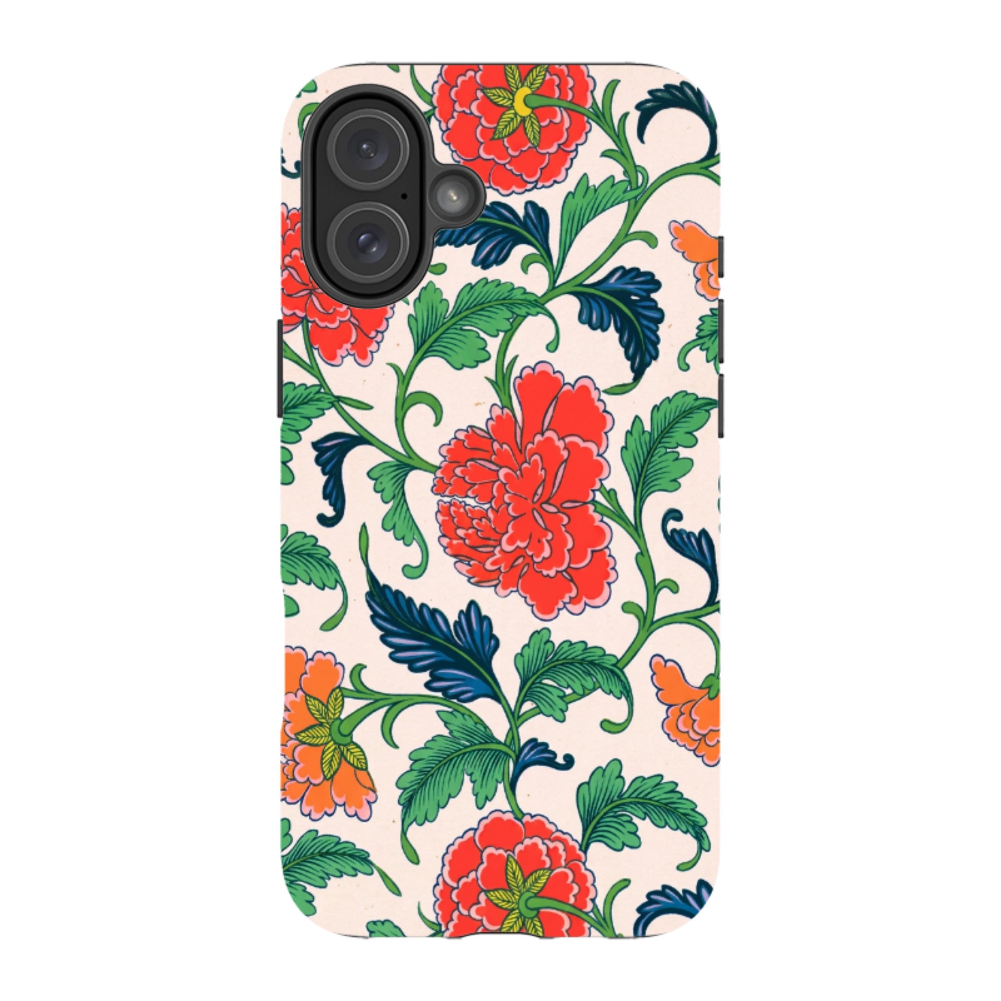 iPhone MagSafe Tough Case - Vintage Peony Floral