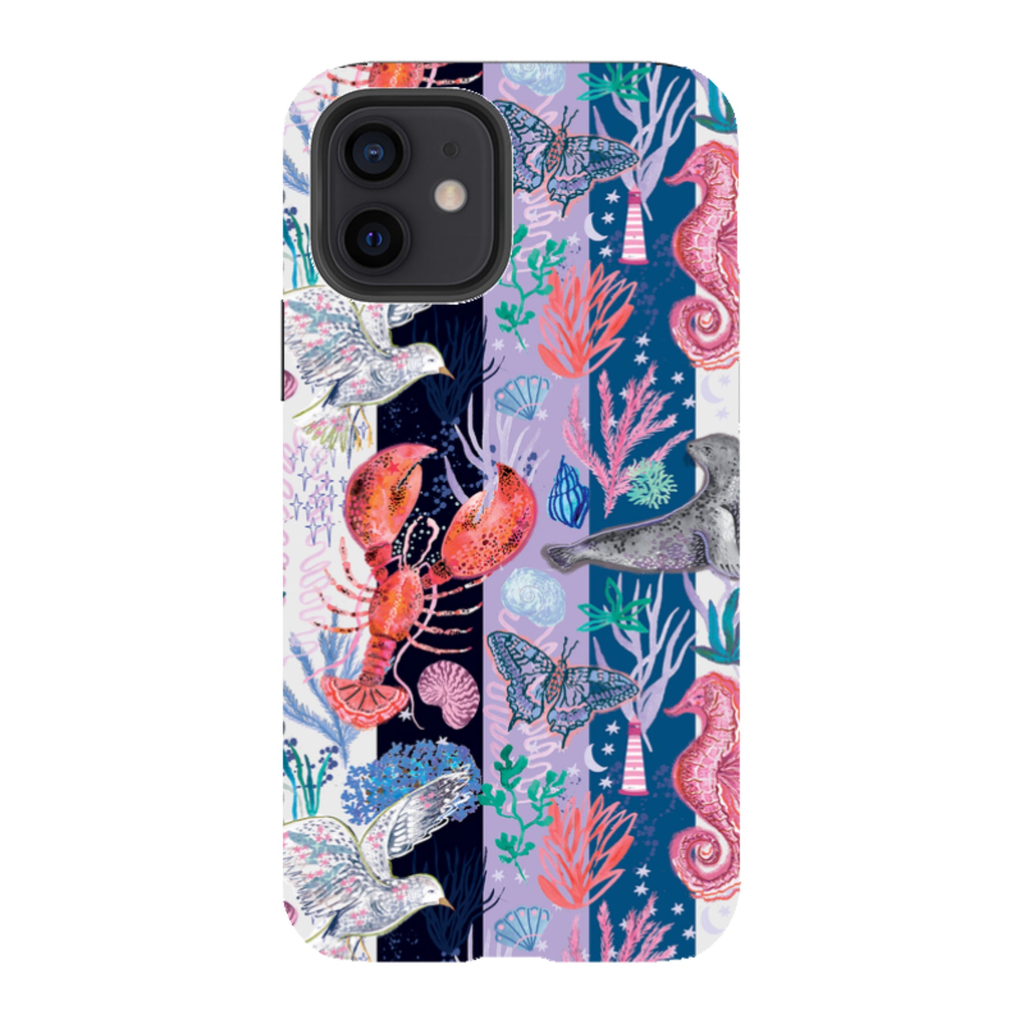 iPhone Case - Coastal Calling Stripe II By Emma Frances Grant