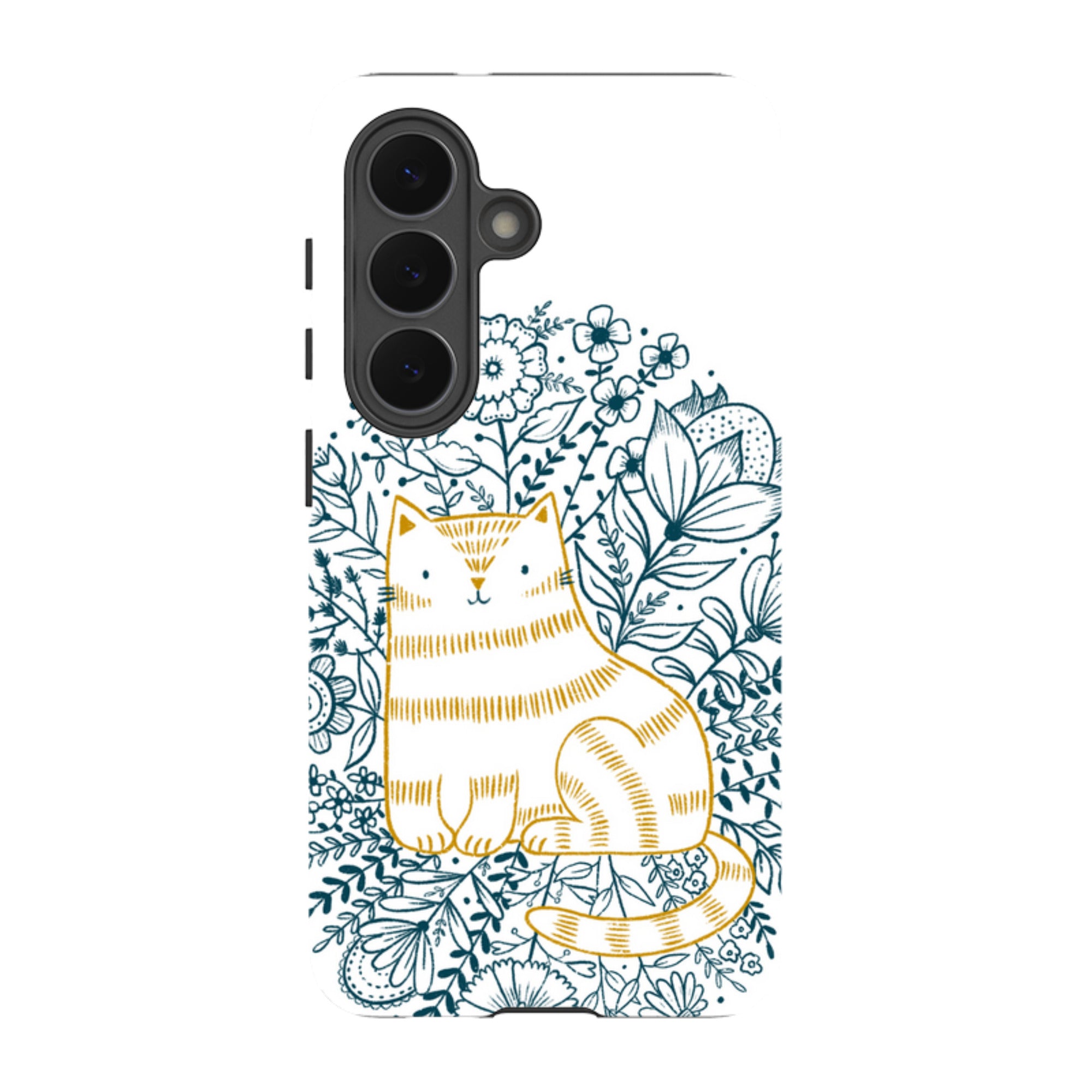 Samsung Tough  Case - Cat Design By Suzy Taylor