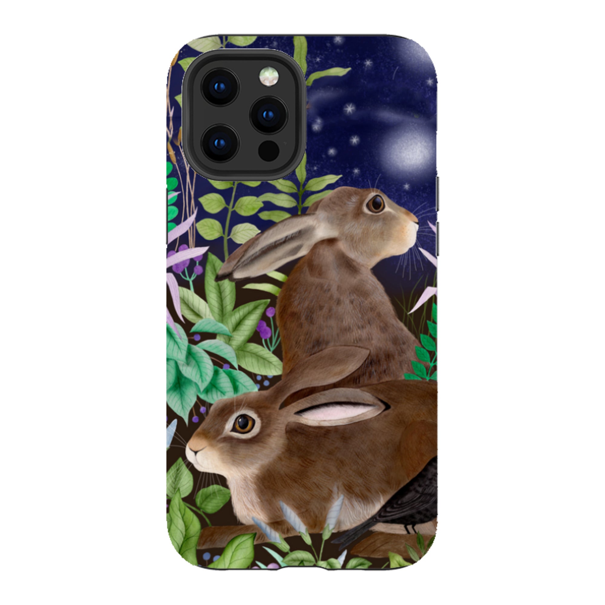 iPhone Tough Case - Hares By Bex Parkin