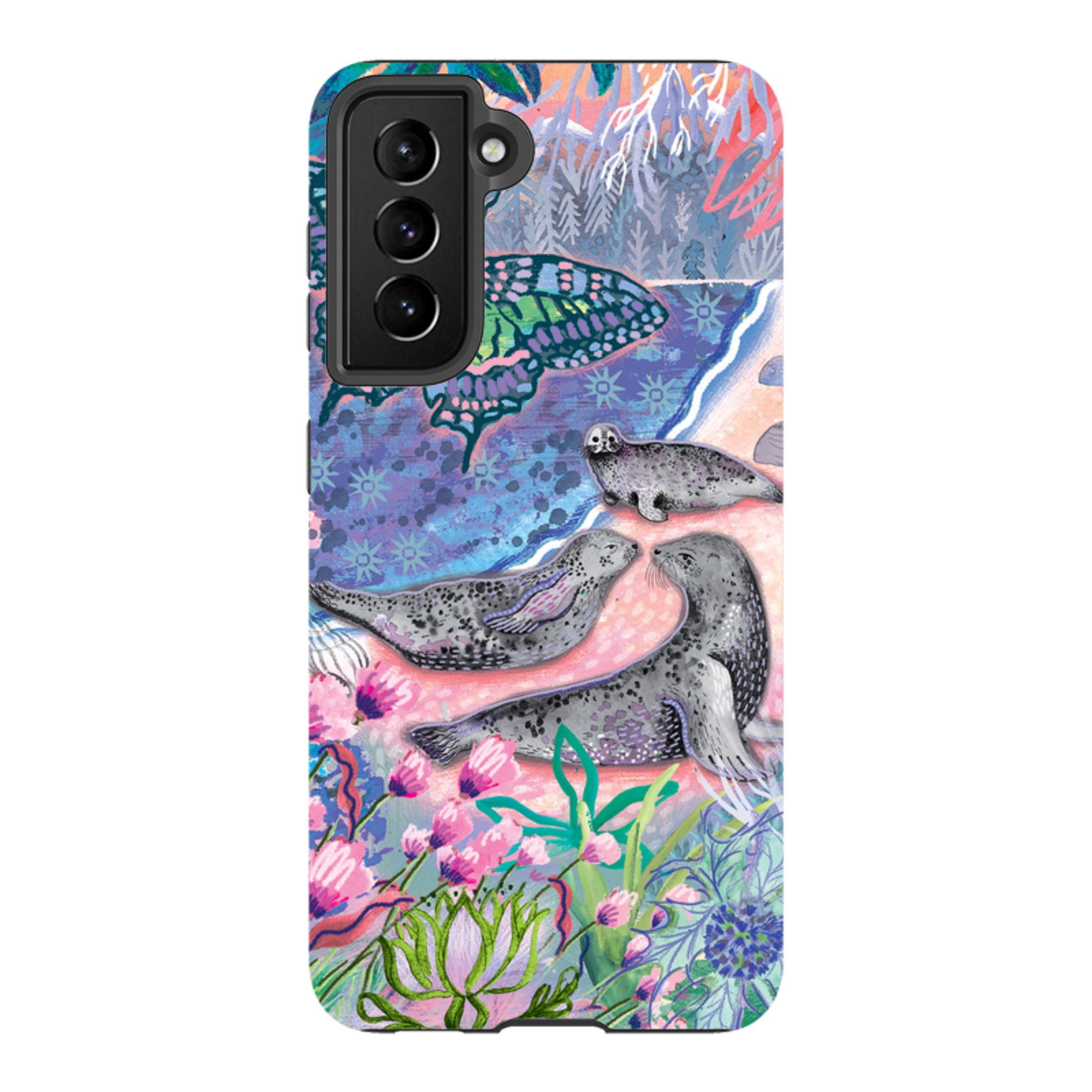 Samsung Tough  Case - Scenic Seals Of Norfolk By Emma Frances Grant