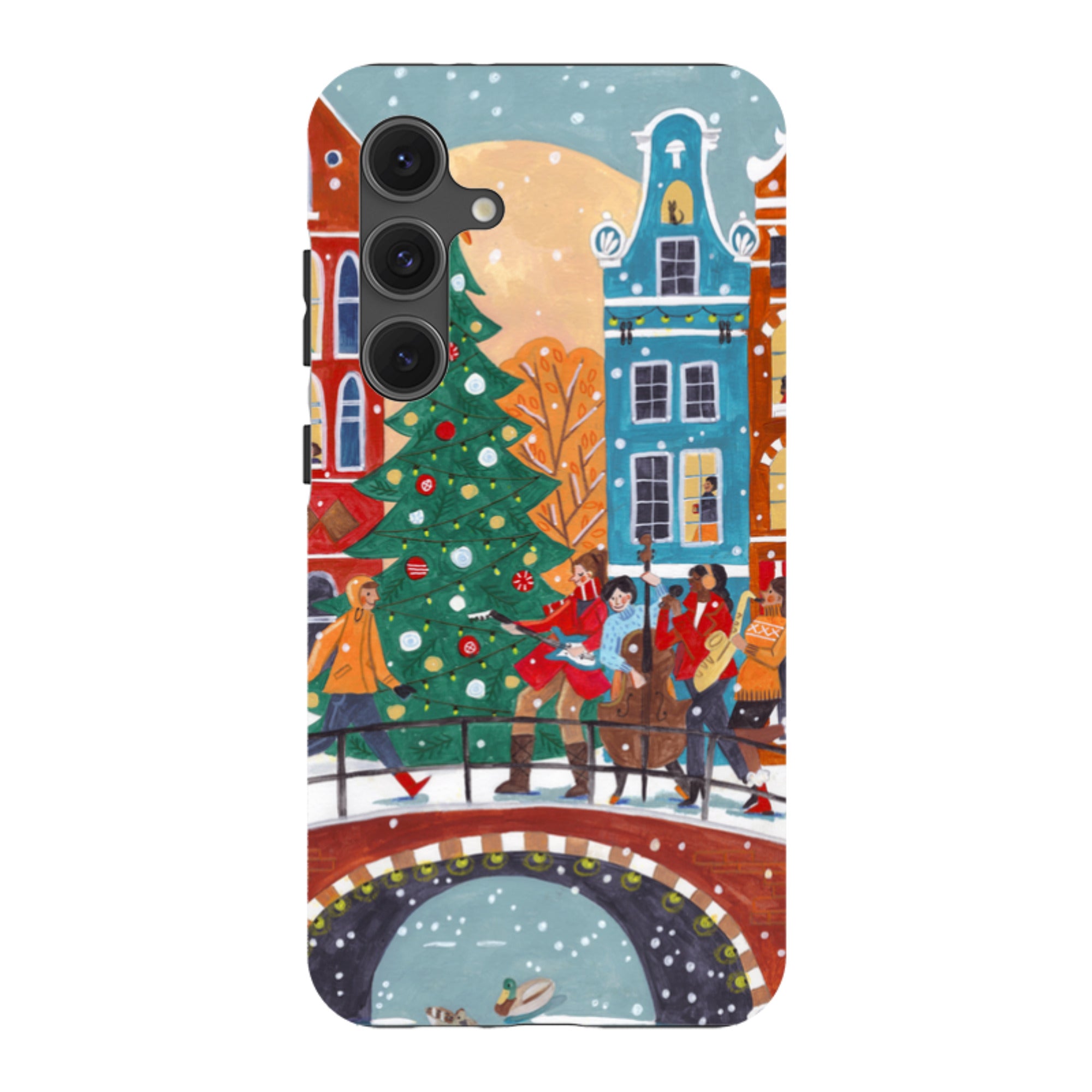 Samsung Tough Case - Christmas Music Amsterdam By Caroline Bonne Muller