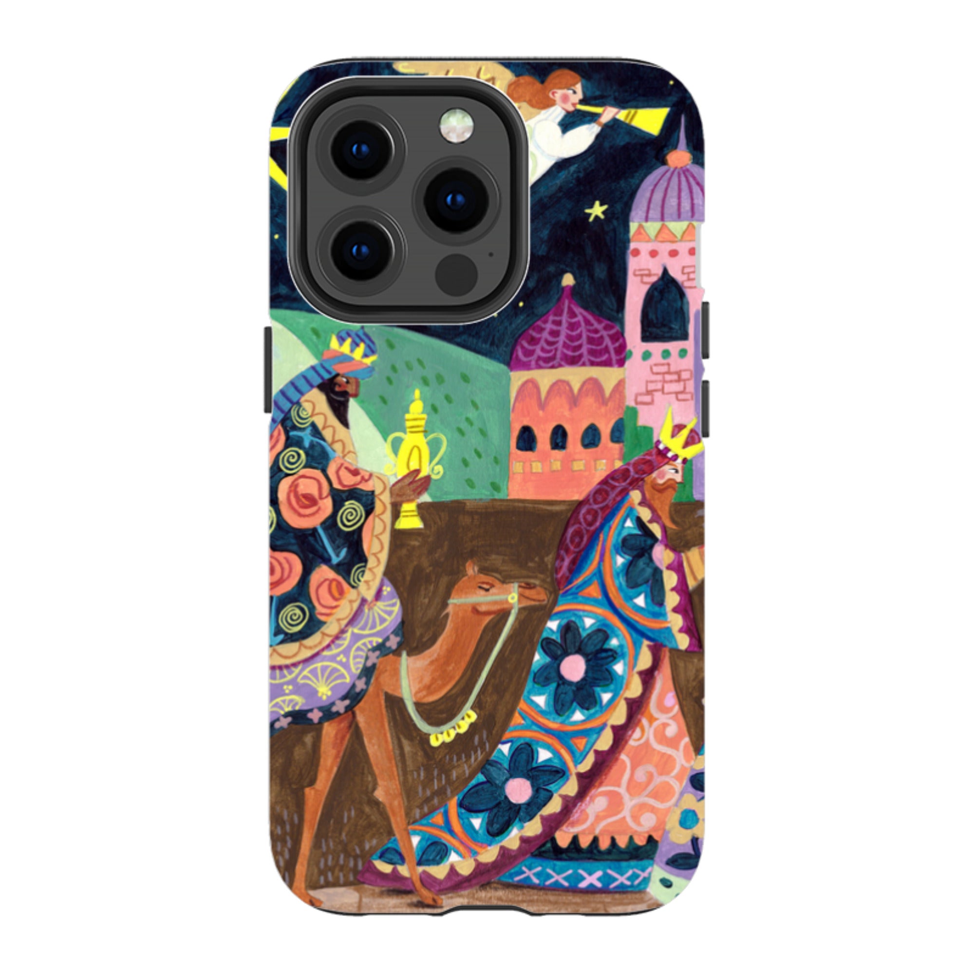 iPhone Tough Case - Wisemen By Caroline Bonne Muller