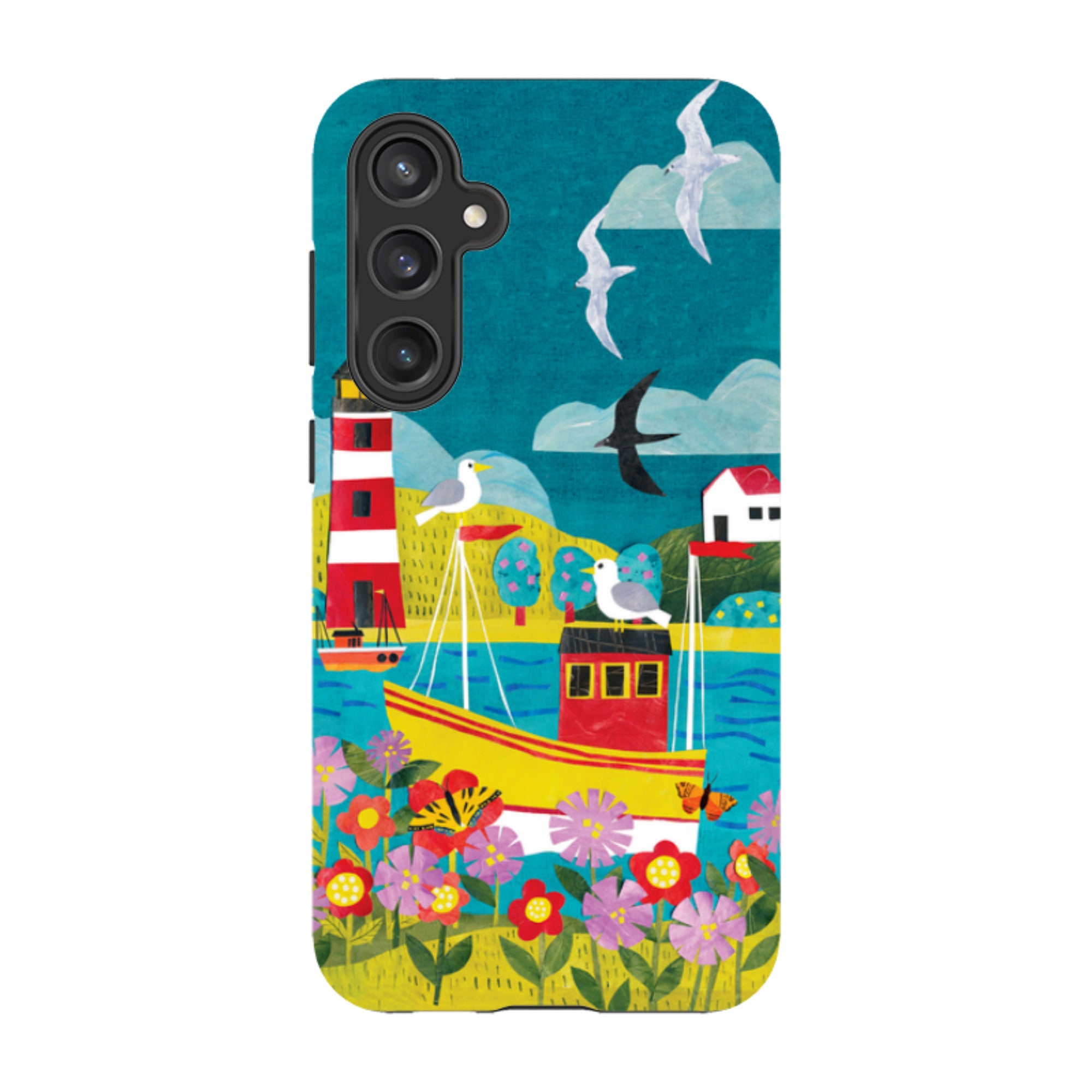 Samsung Tough  Case - Fishing Boat By Tracey English