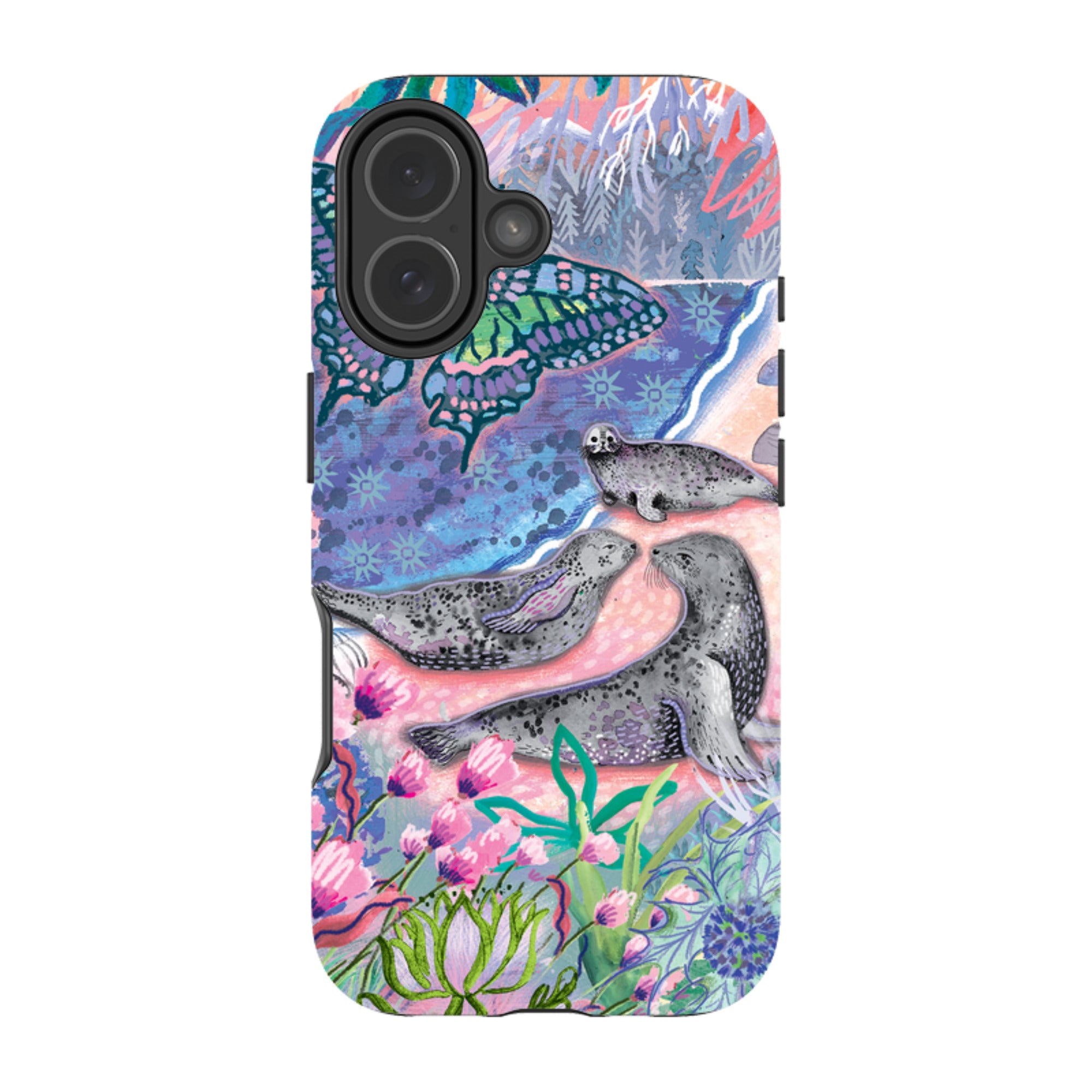 iPhone Case - Scenic Seals Of Norfolk By Emma Frances Grant