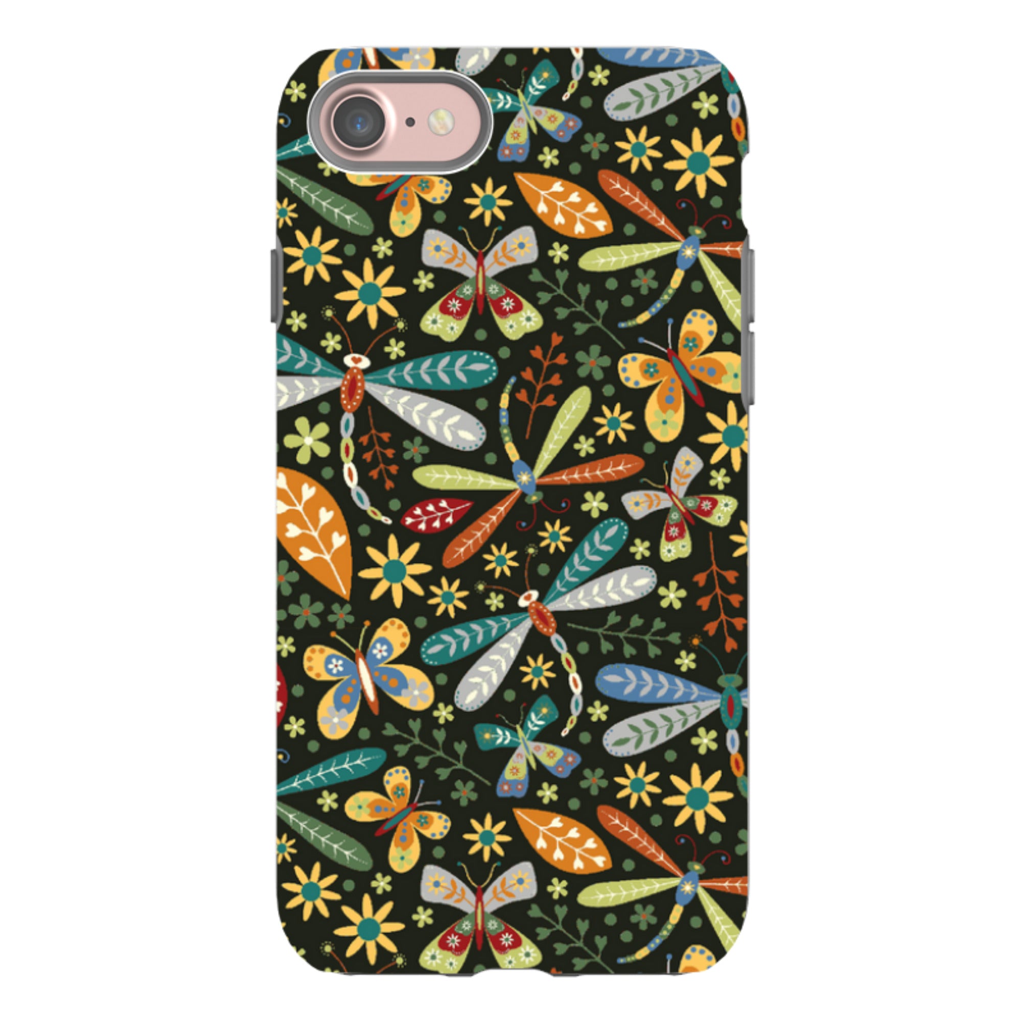 iPhone Tough Case - Dragonflies By Suzy Taylor