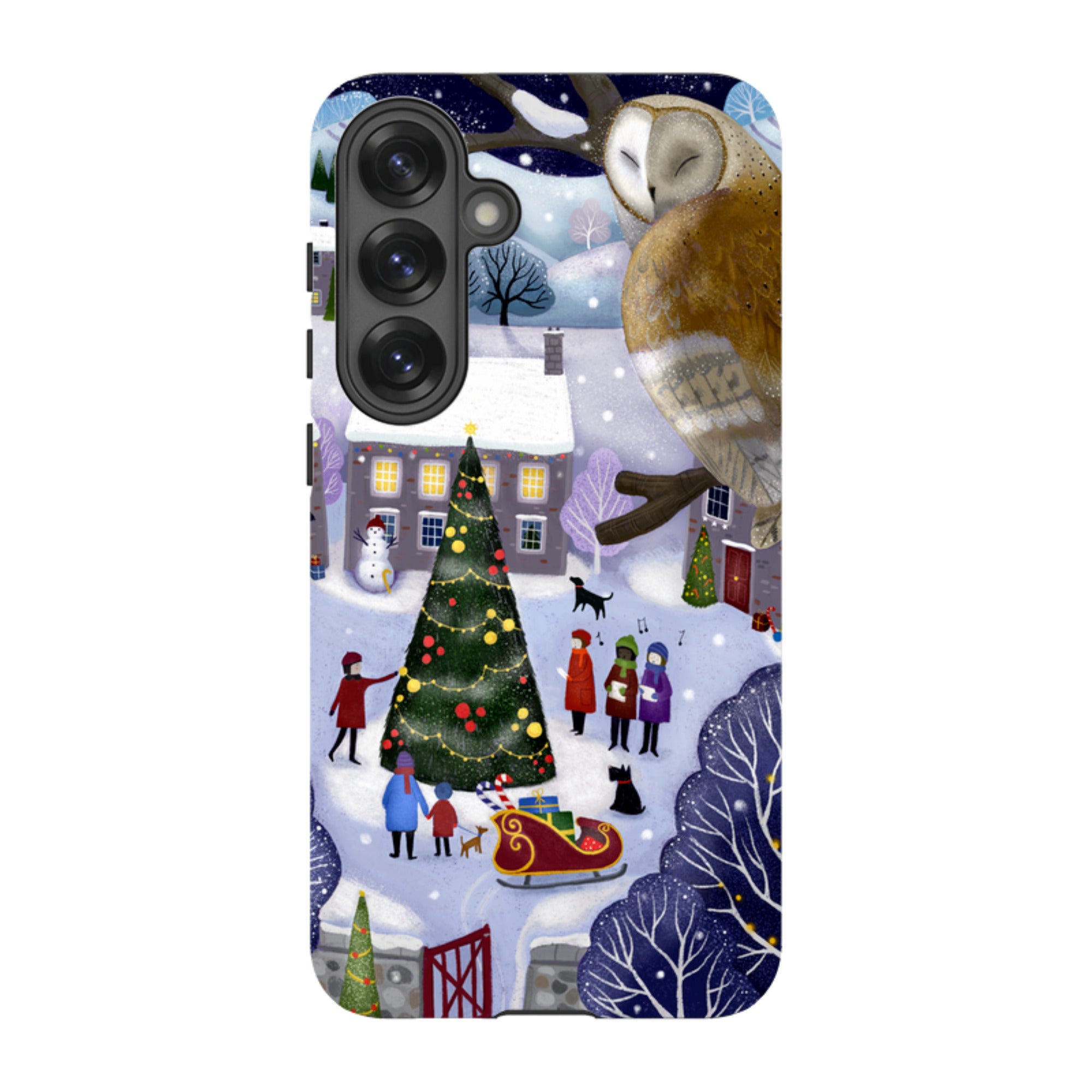 Samsung Tough Case - Advent Owl By Bex Parkin