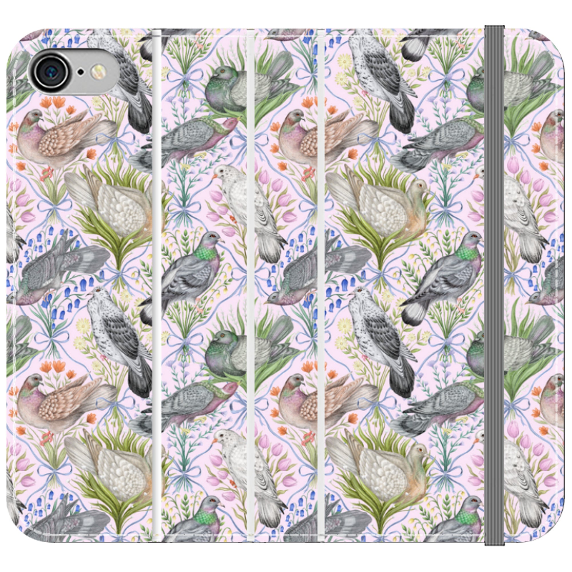 Pigeon Pals Wallet Case By Catherine Rowe