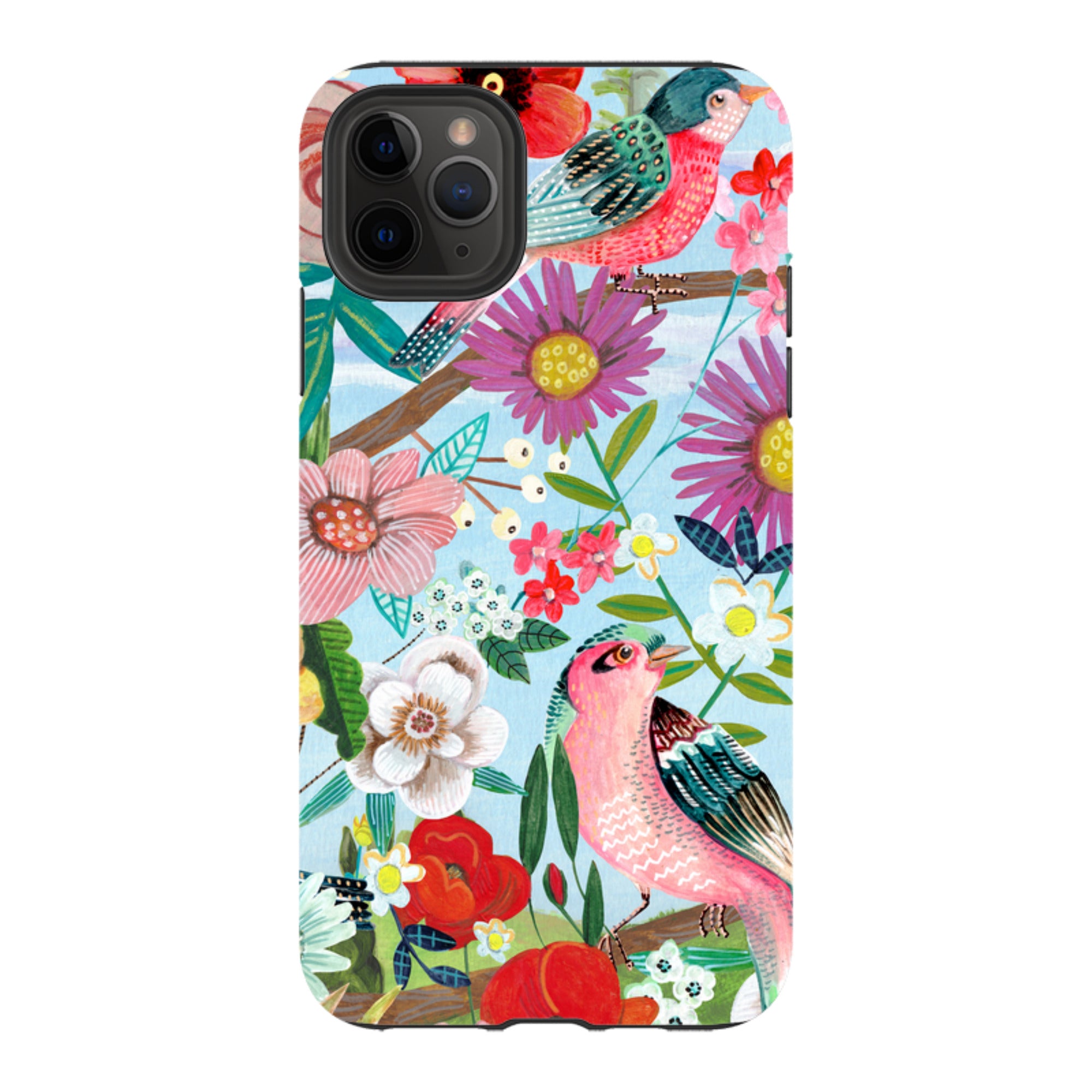 iPhone Tough Case - Birds By Caroline Bonne Muller