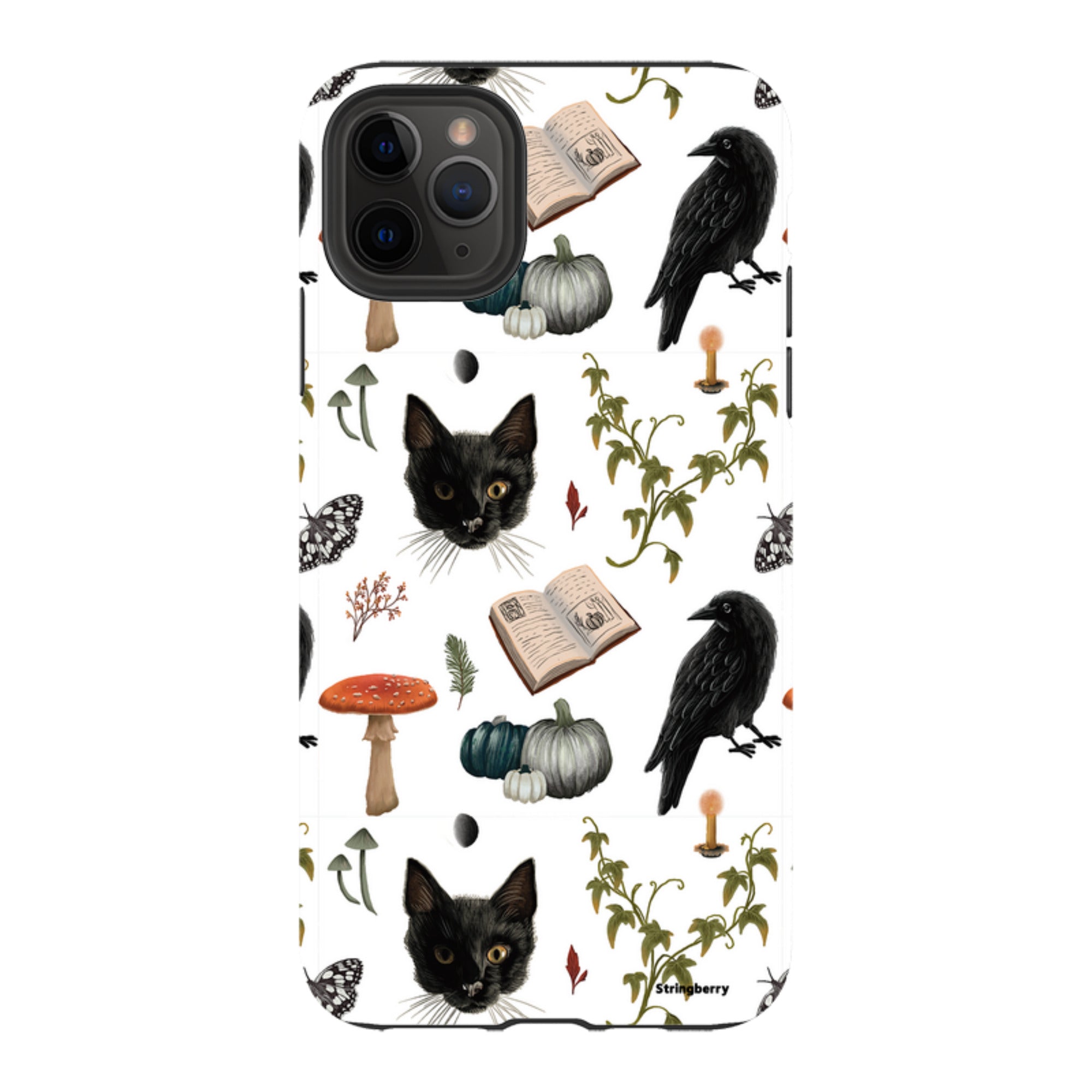 iPhone Tough Case - Halloween Pattern II By Anna Stead