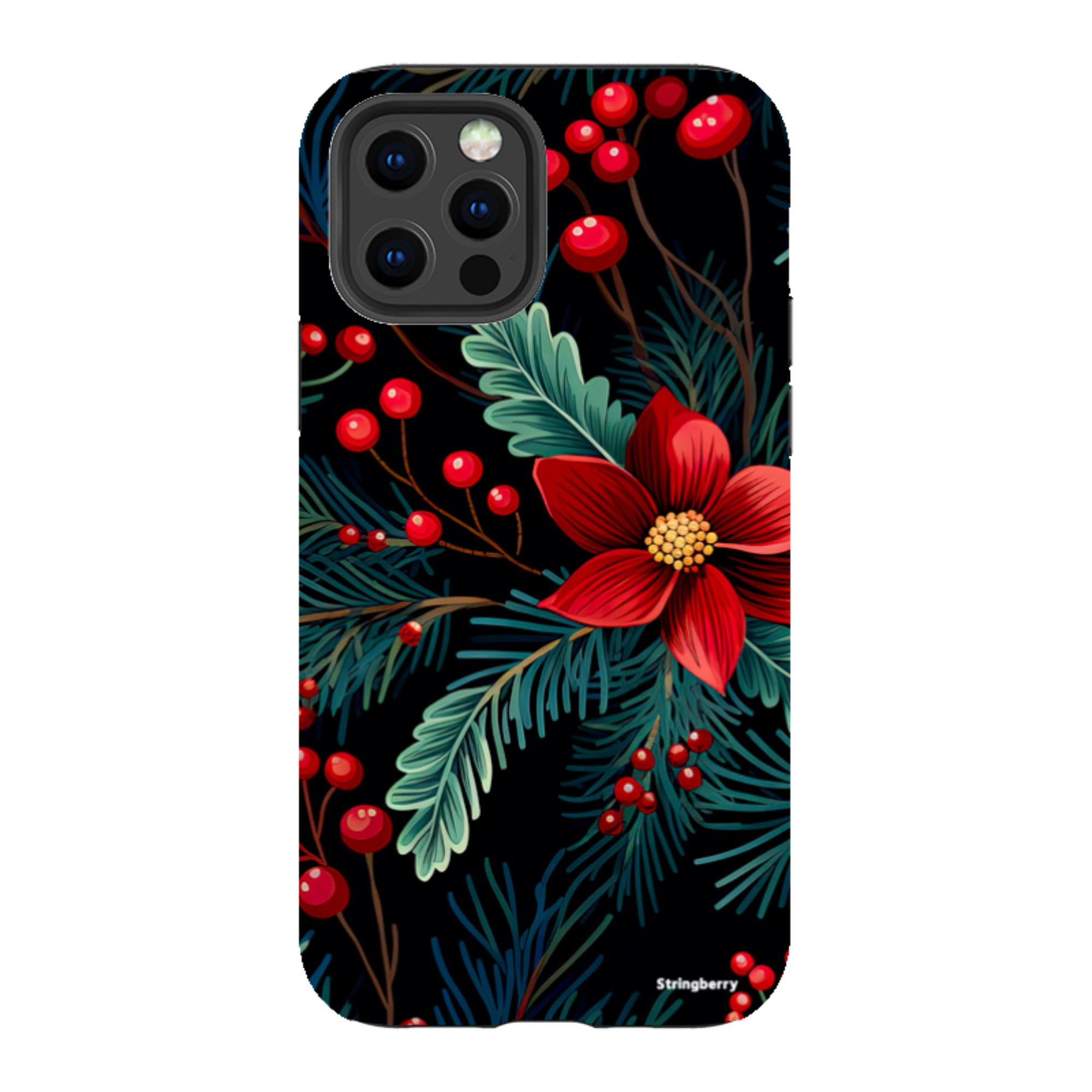 iPhone Tough Case - Red Berries II