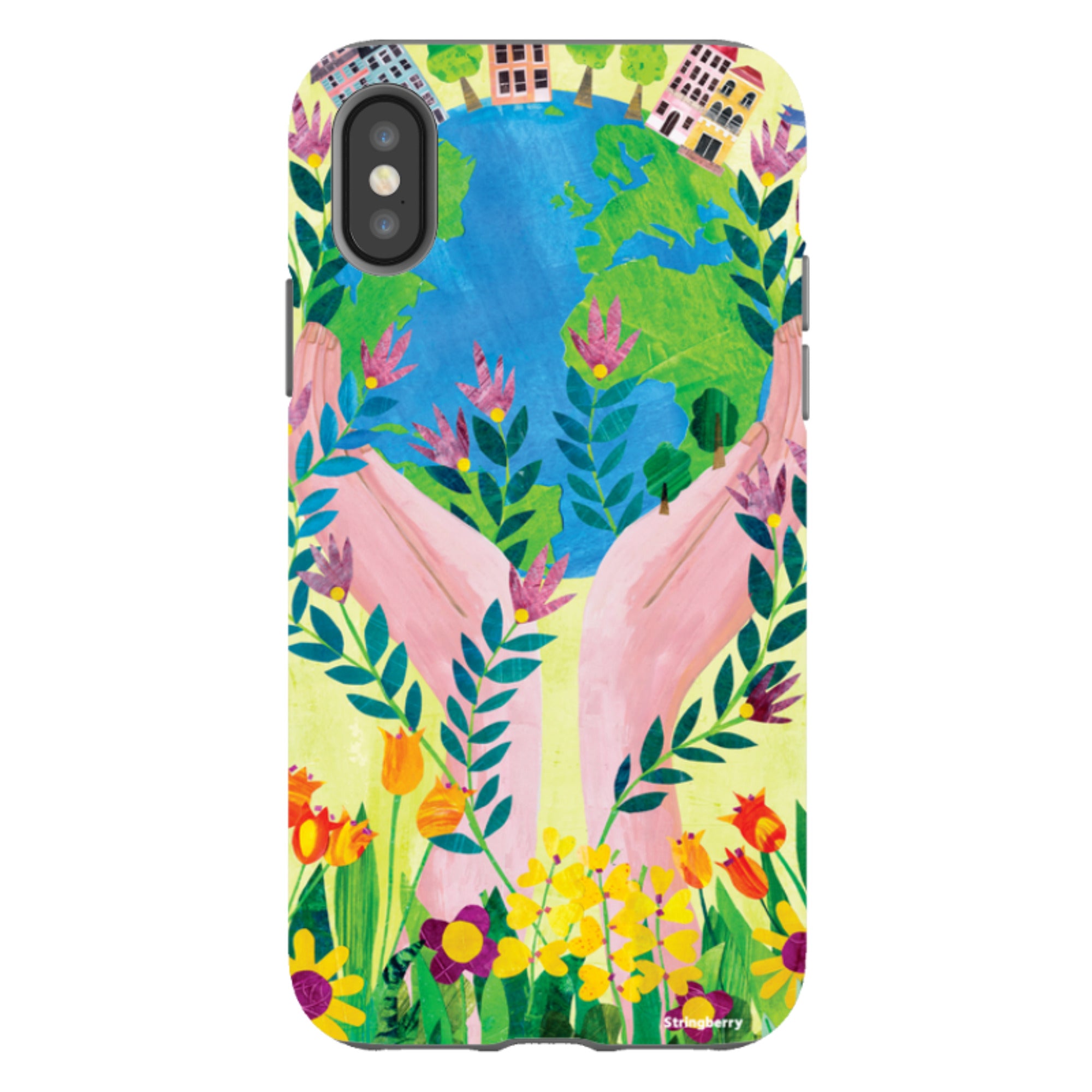 iPhone Tough Case - Earth Day By Tracey English