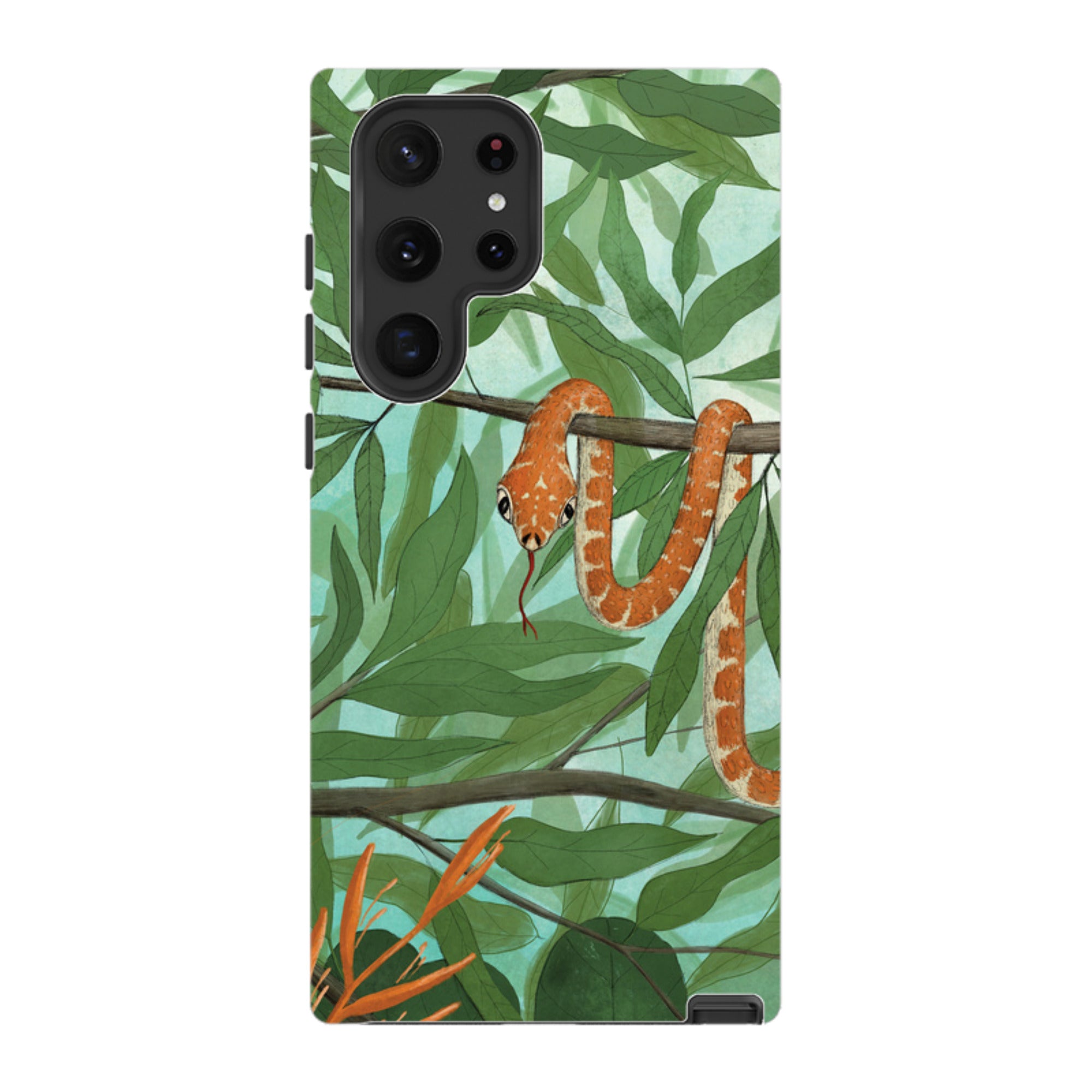Samsung Tough Case - Snake By Maja Lindberg
