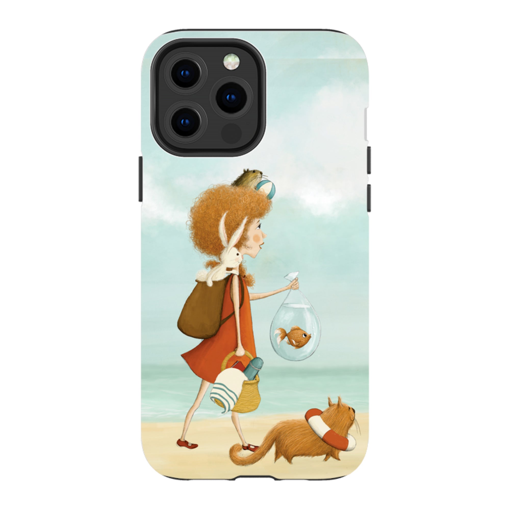 iPhone Tough Case - On Vacation By Maja Lindberg