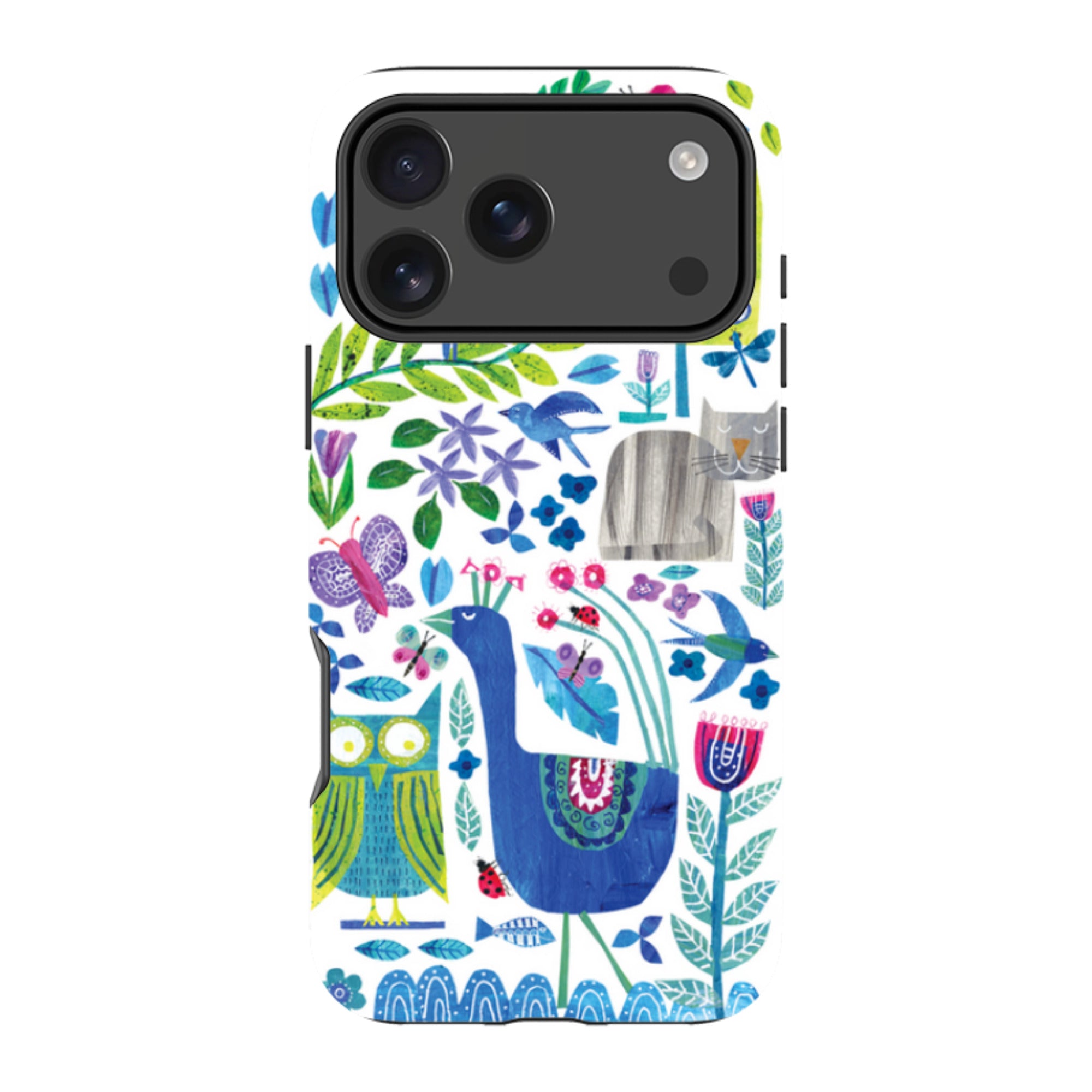 iPhone Tough Case - Back Garden By Tracey English