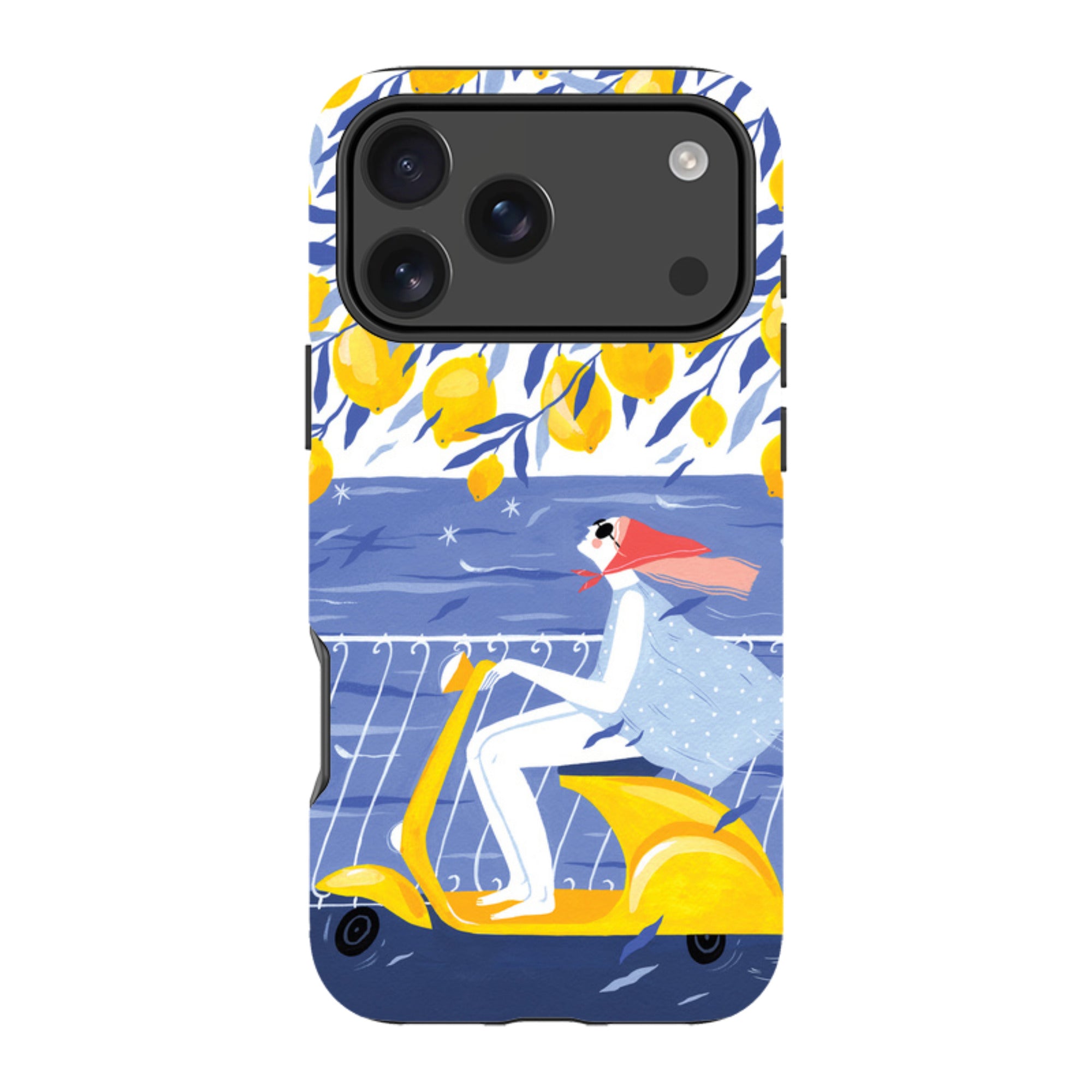 iPhone Tough Case - Amalfi Ride By Madalina Andronic