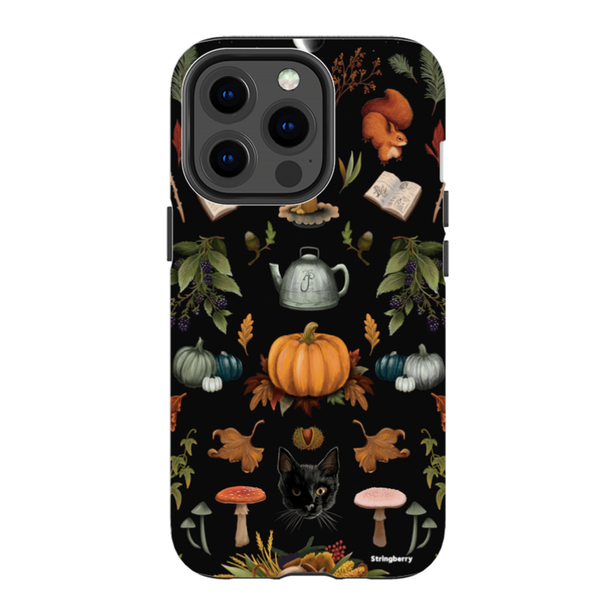 iPhone Tough Case - Autumn Pattern II By Anna Stead