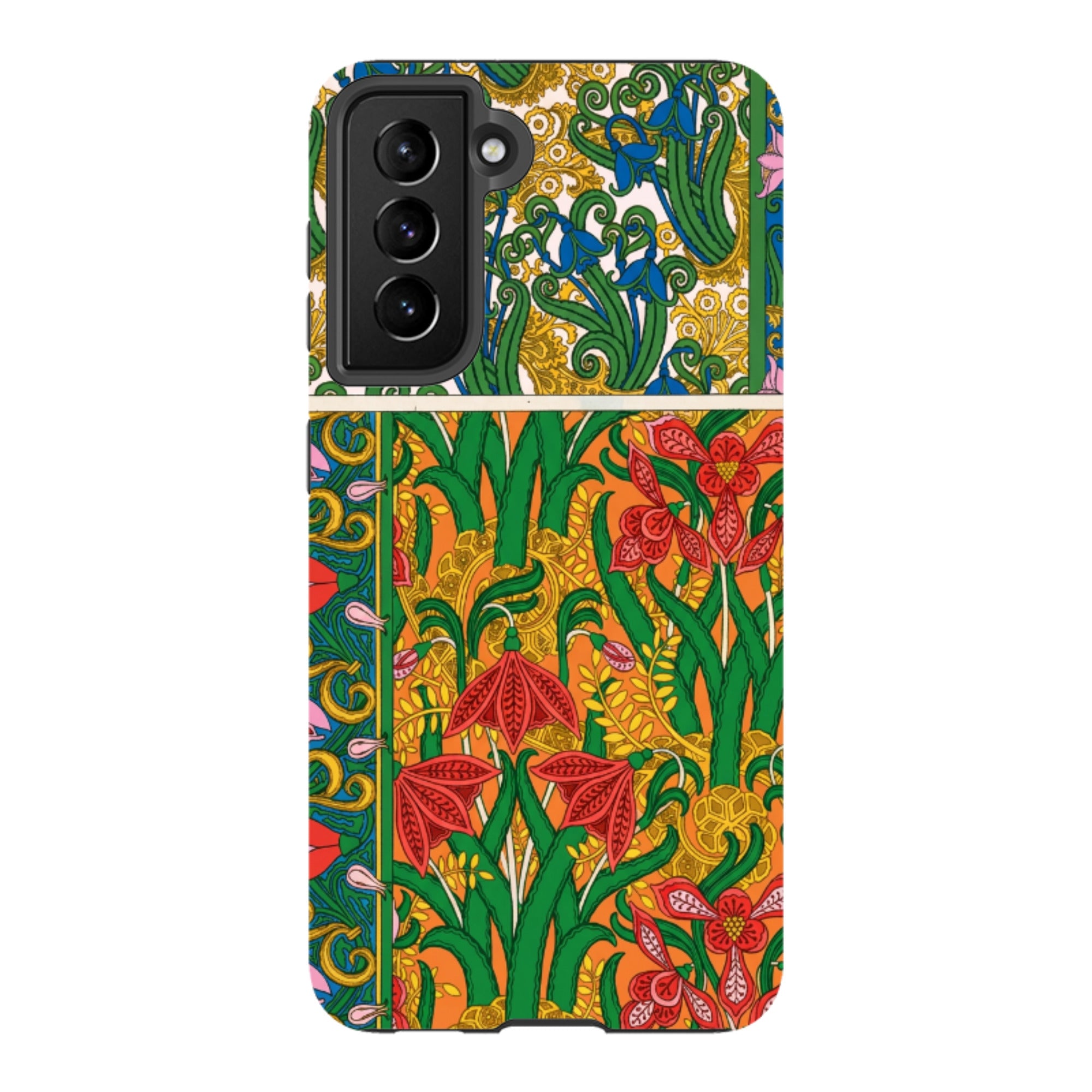 Samsung Tough Case - Vintage Art Nouveau Lily