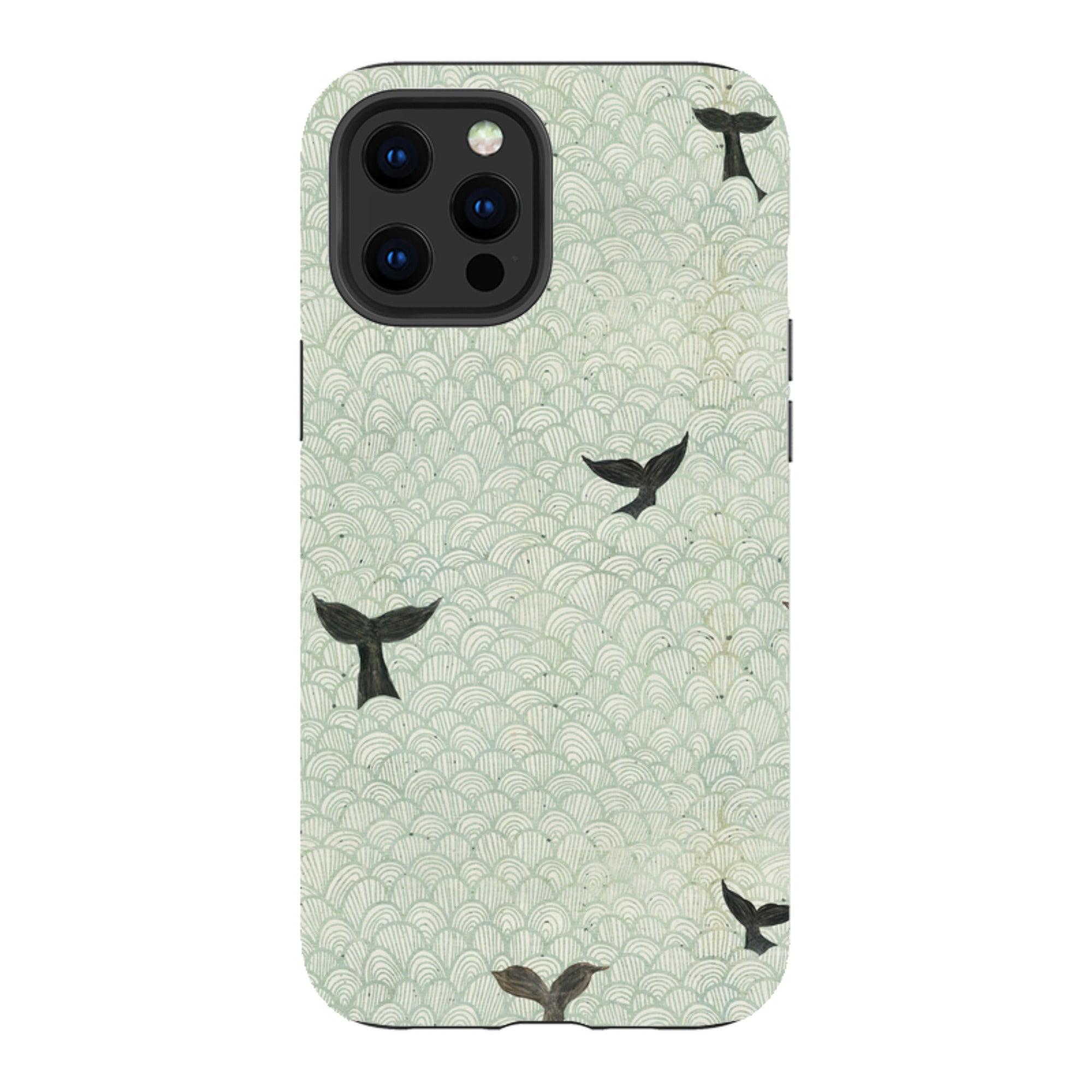 iPhone Tough Case - Whale Tails By Katherine Quinn
