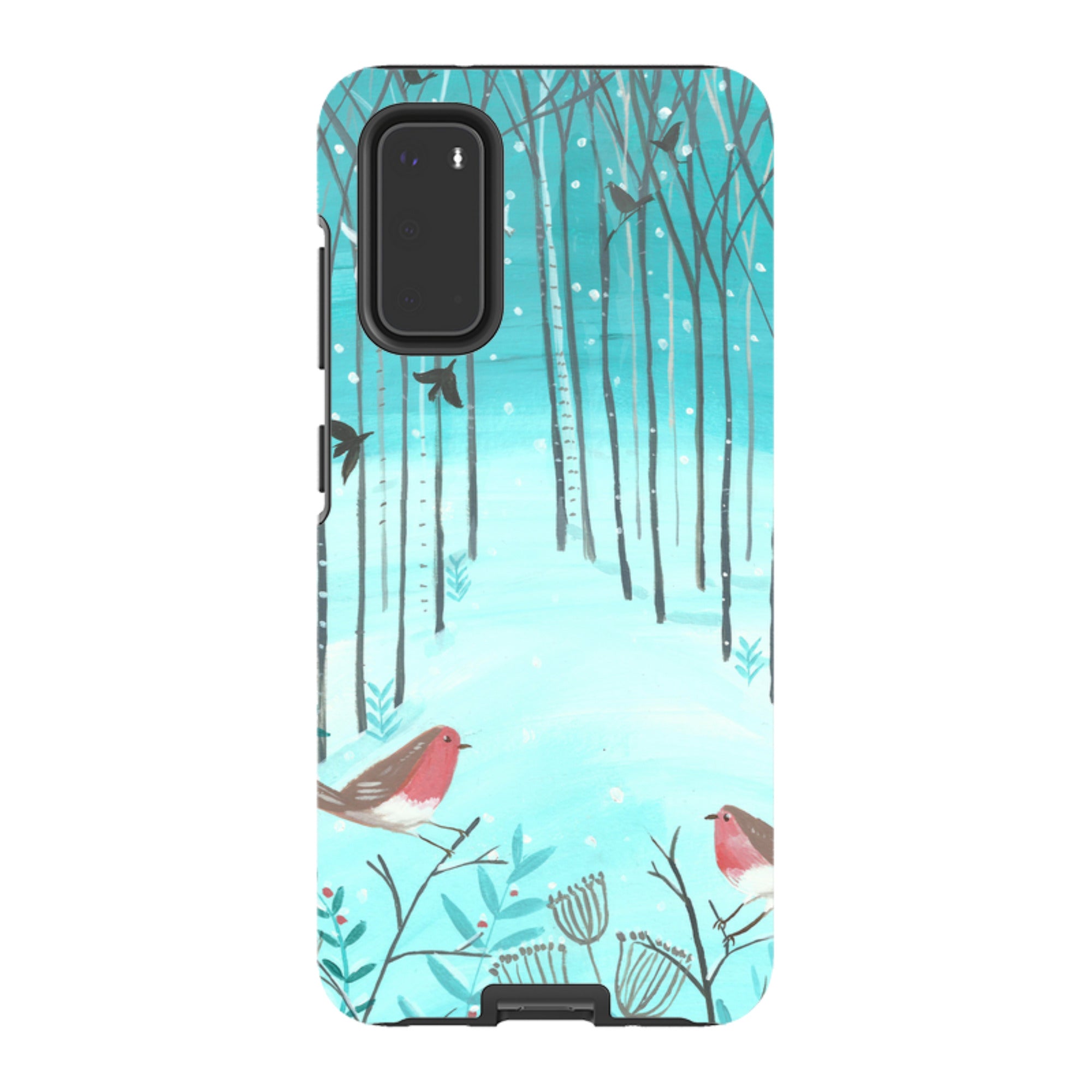 Samsung Tough Case - Winter Forest By Mary Stubberfield