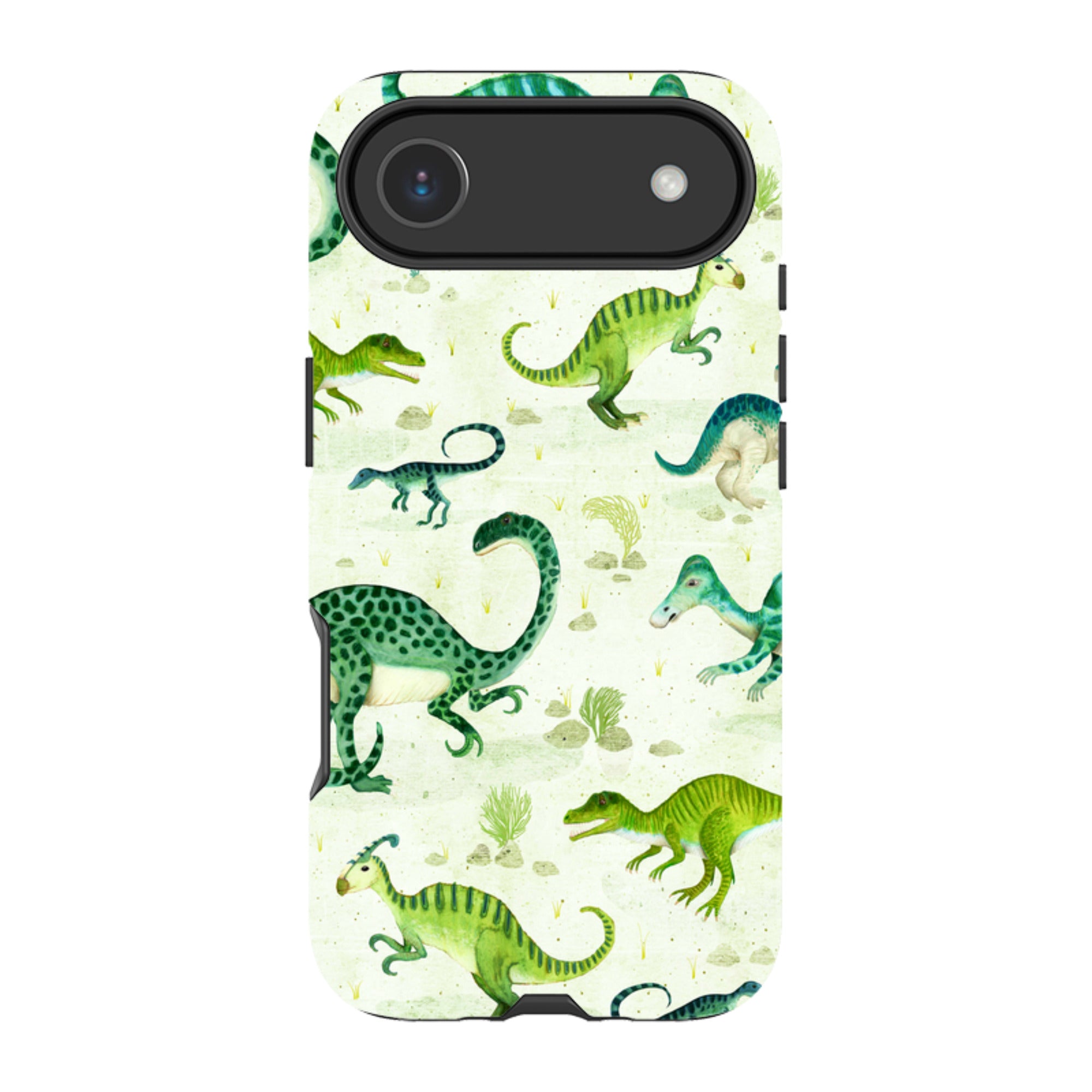 iPhone Tough Case - Dinoland By Katherine Quinn