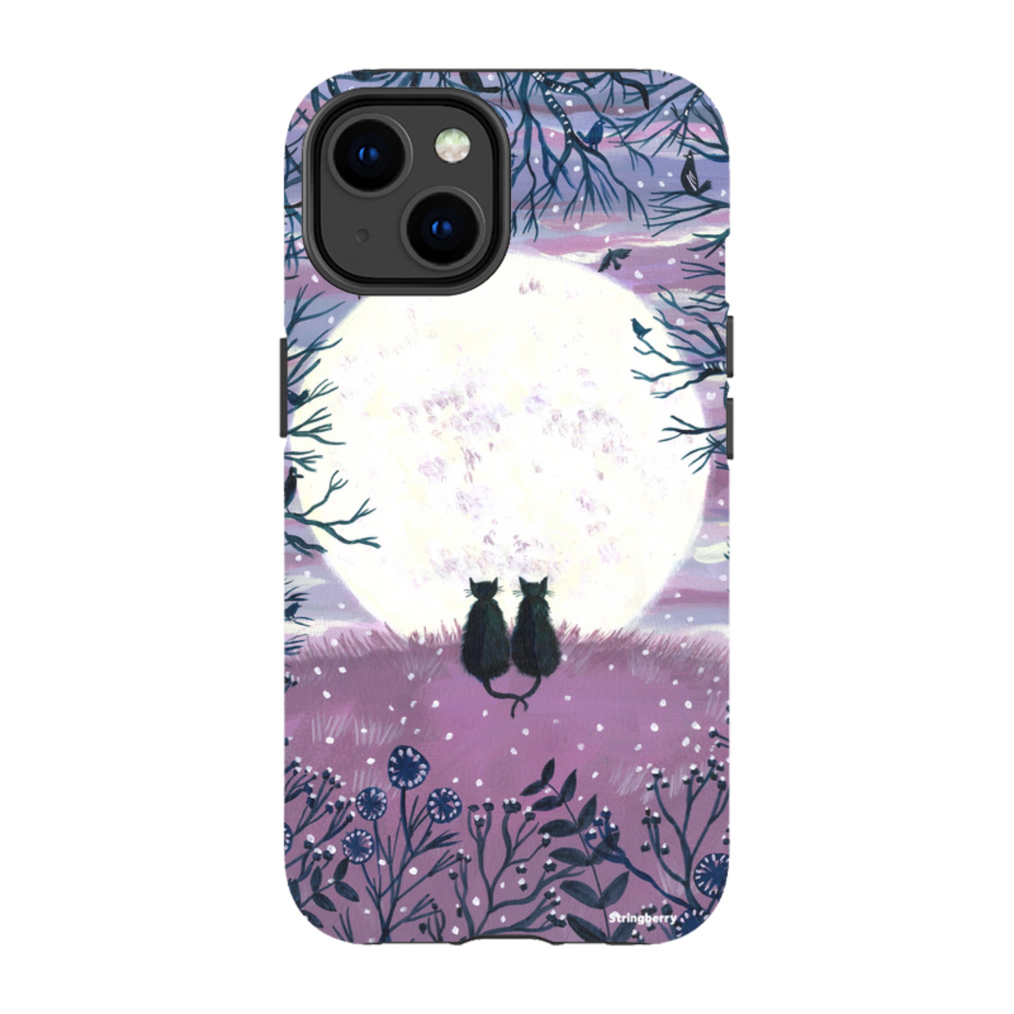 iPhone Tough Case - Winter Cats II By Mary Stubberfield