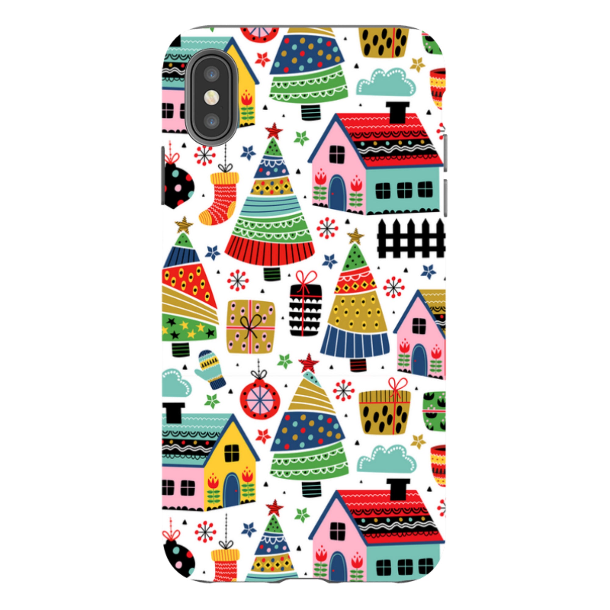 iPhone Tough Case - Scandi Xmas