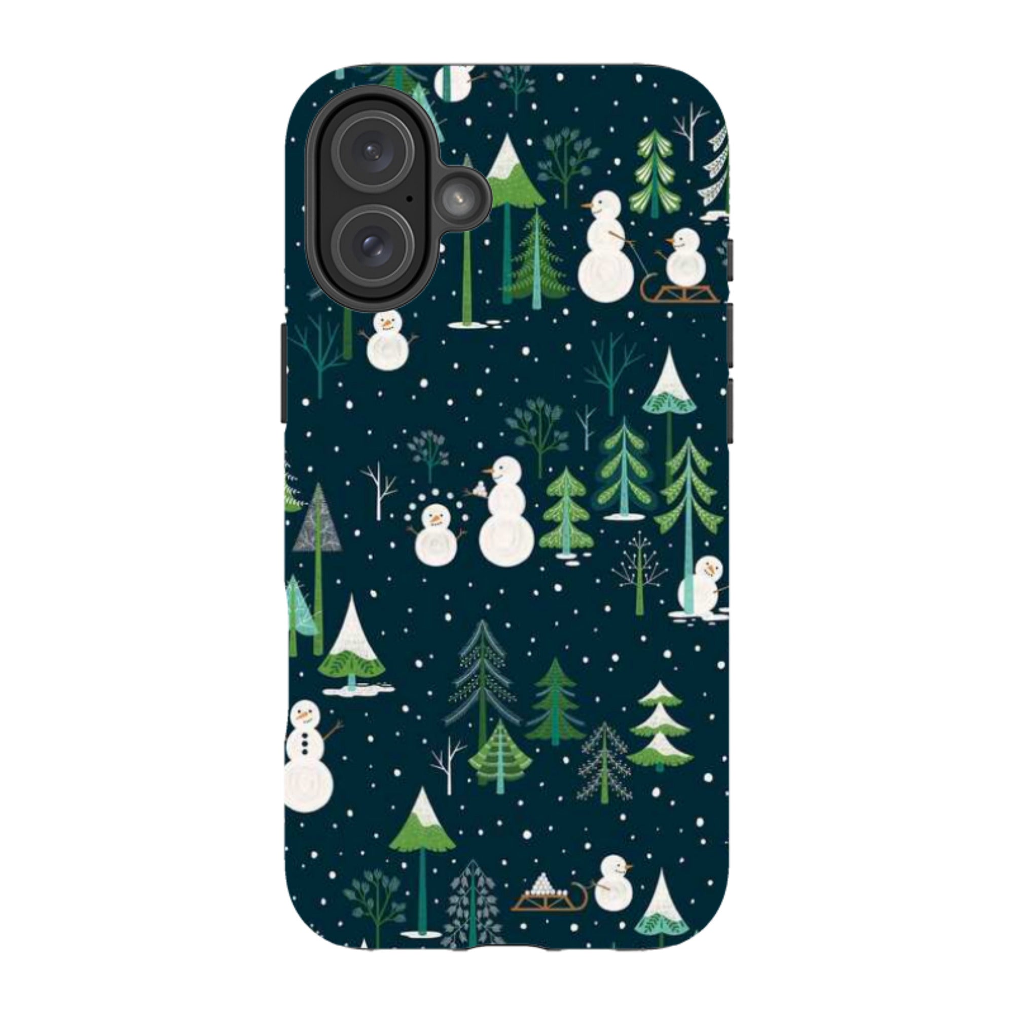 iPhone MagSafe Tough Case -  Snowman Playground By Jenny Zemanek