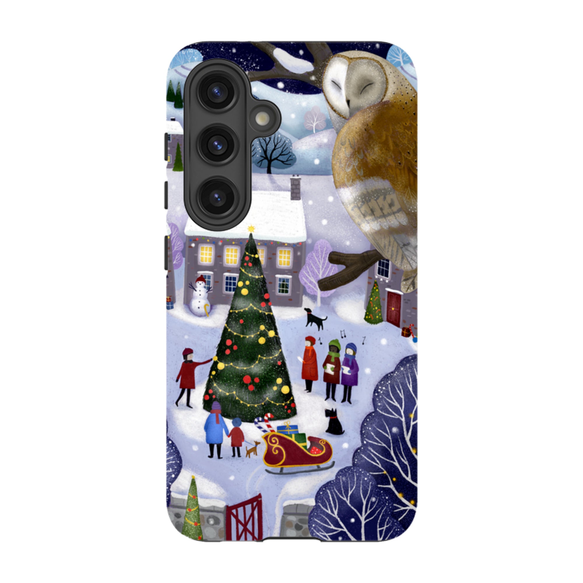 Samsung Tough Case - Advent Owl By Bex Parkin
