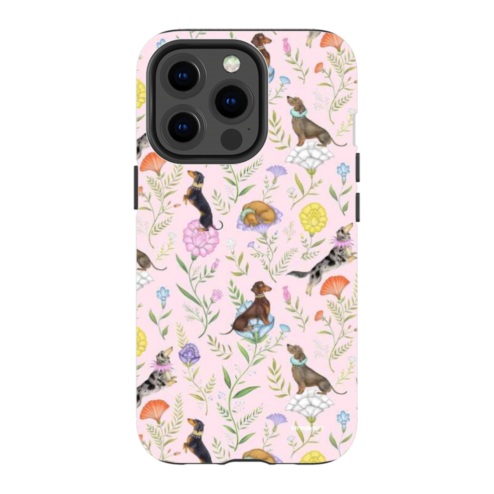 iPhone Tough Case - Doxy Day Afternoon Petal By Catherine Rowe