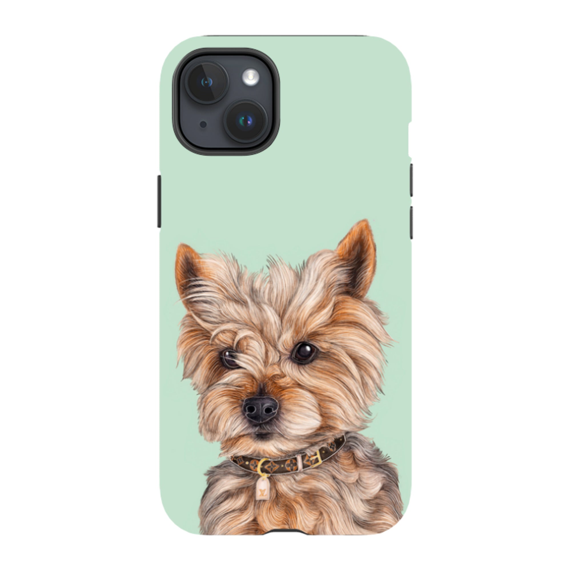 iPhone Tough Case - Yorkie By Catherine Rowe