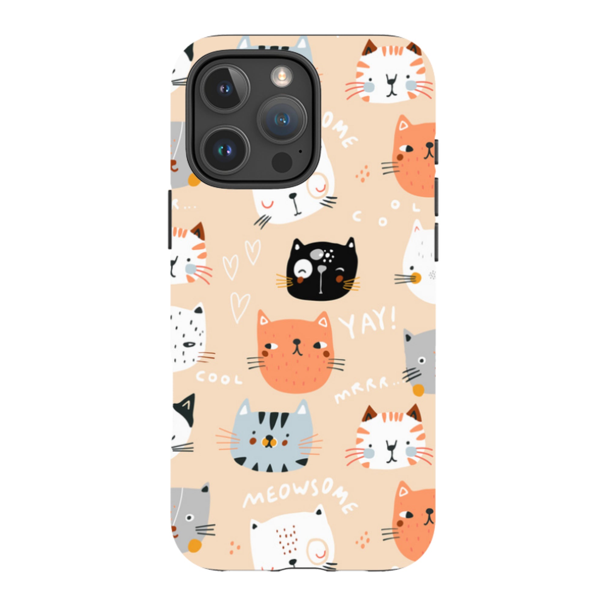 iPhone MagSafe Tough Case - Meowsome