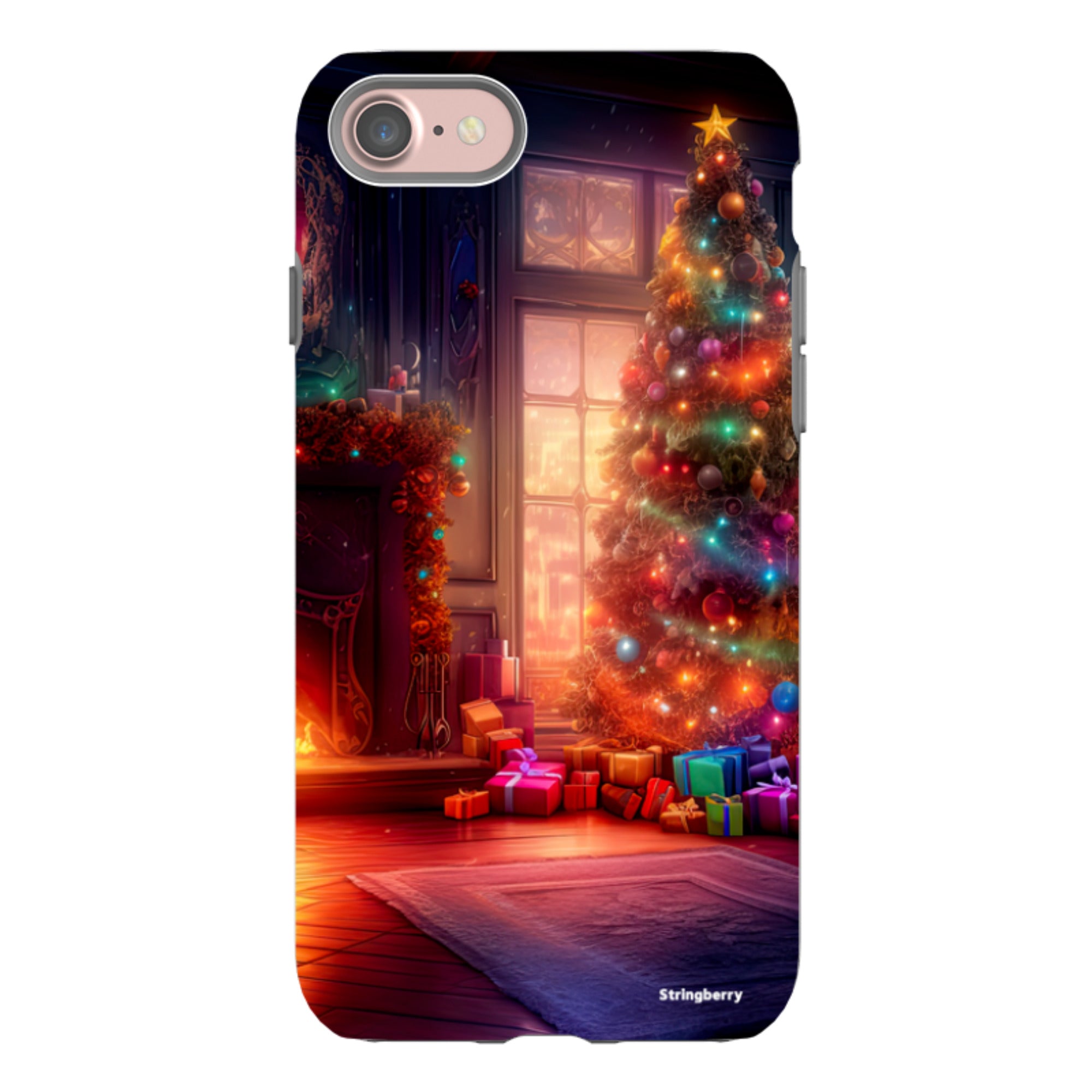iPhone Tough Case - Holly Jolly Christmas III