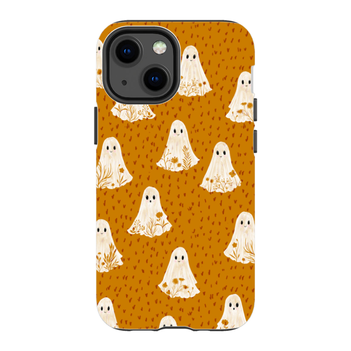 iPhone Tough Case - Floral Ghosts - Spice By Katherine Quinn