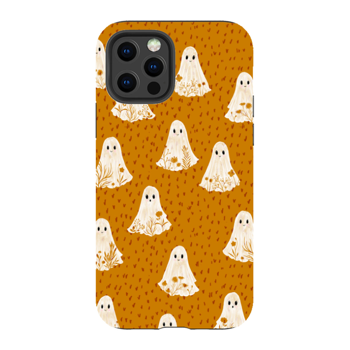 iPhone Tough Case - Floral Ghosts - Spice By Katherine Quinn