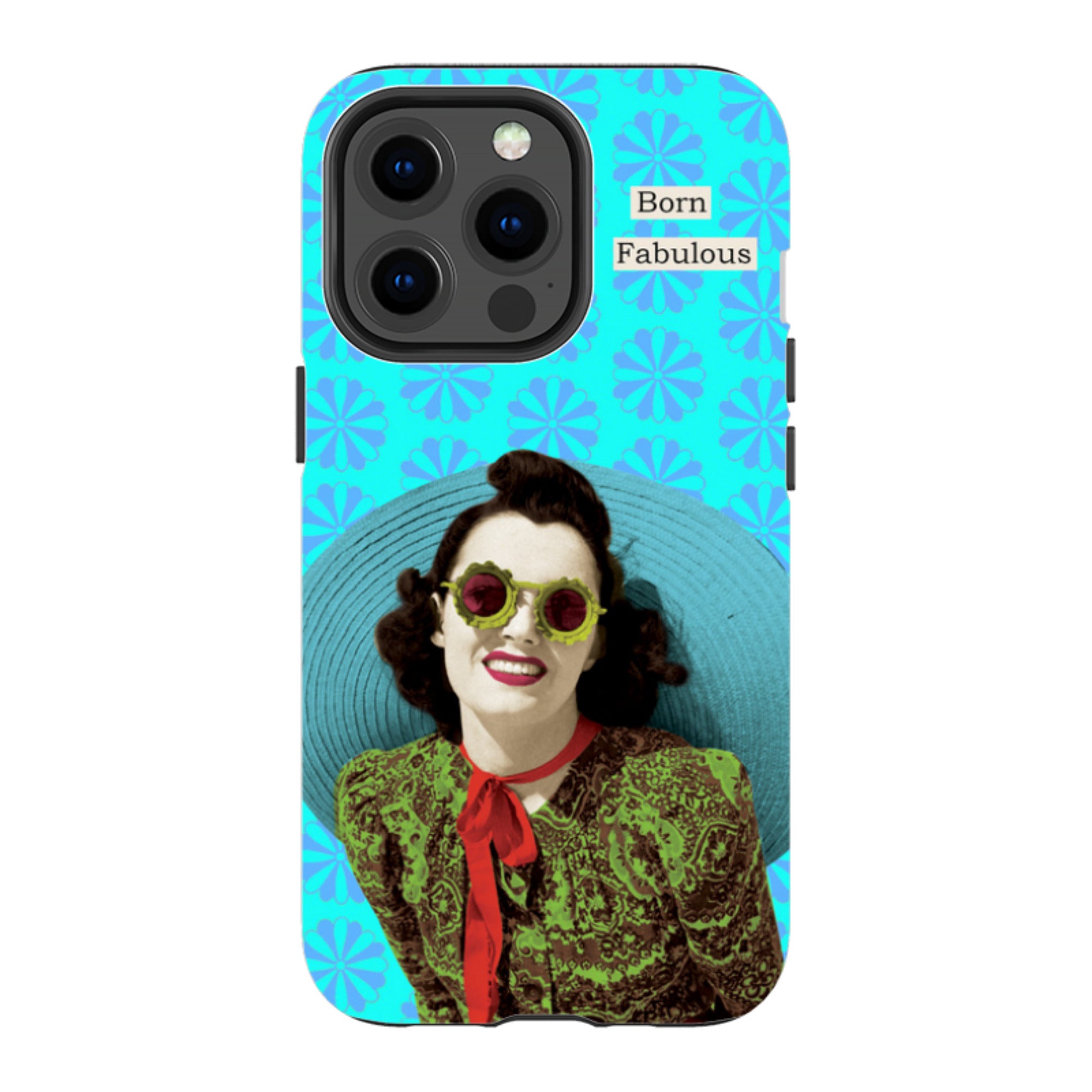 iPhone Tough Case - Born Fabulous By Clare Jordan