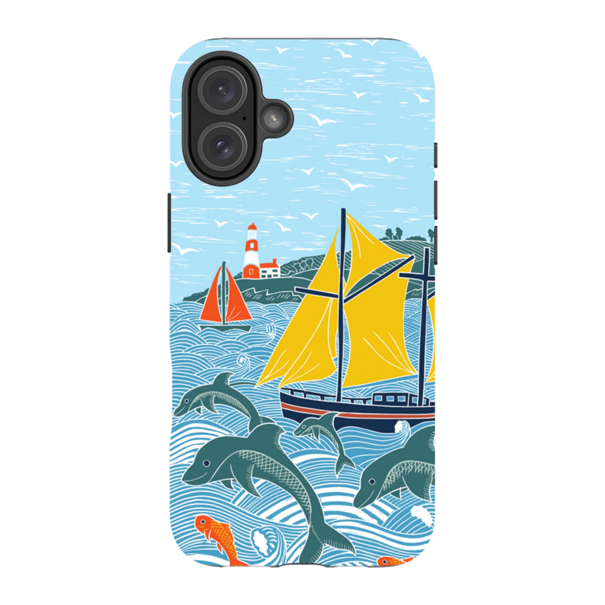 iPhone Case - Dolphins By Kate Heiss