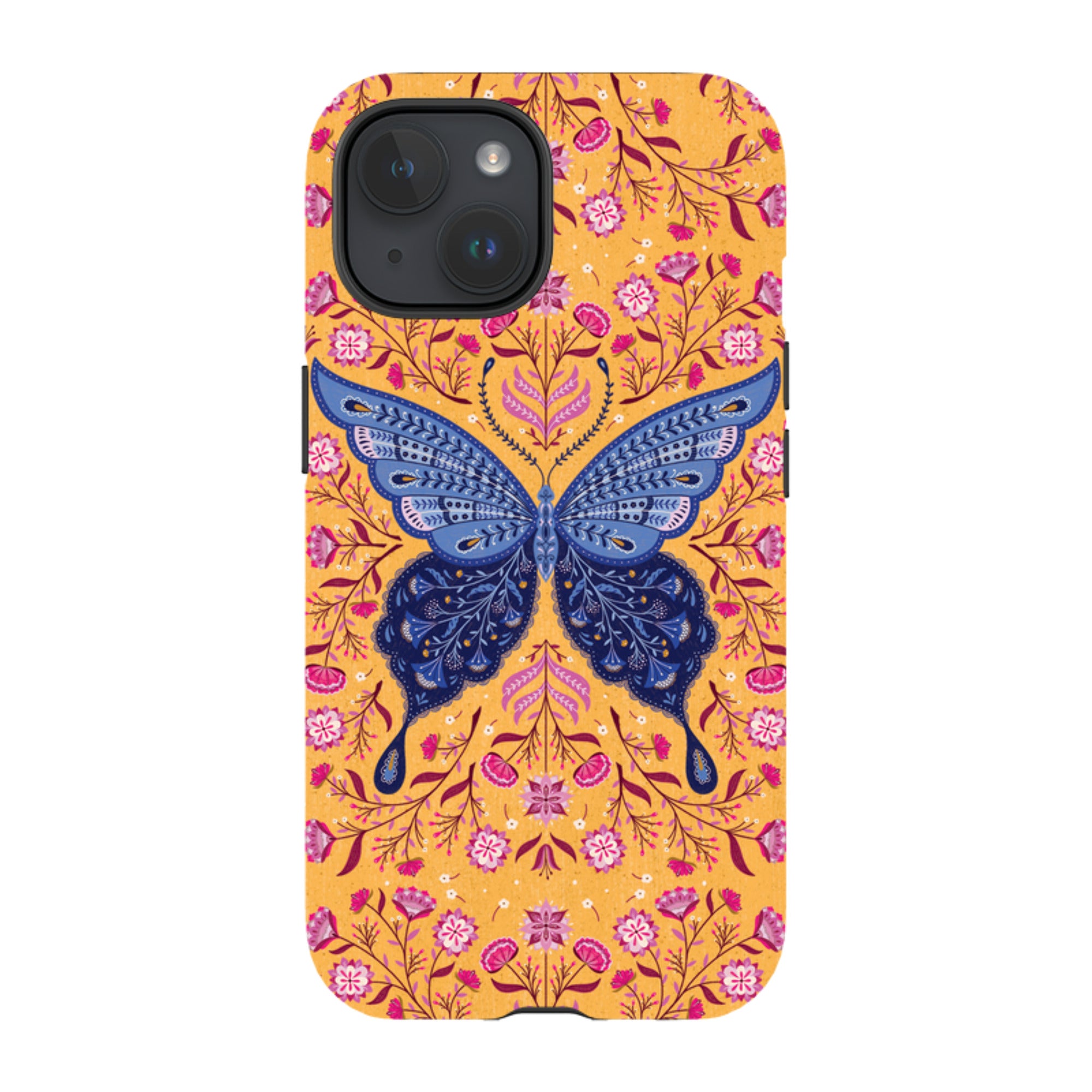 iPhone Tough Case - Butterfly By Jenny Zemanek