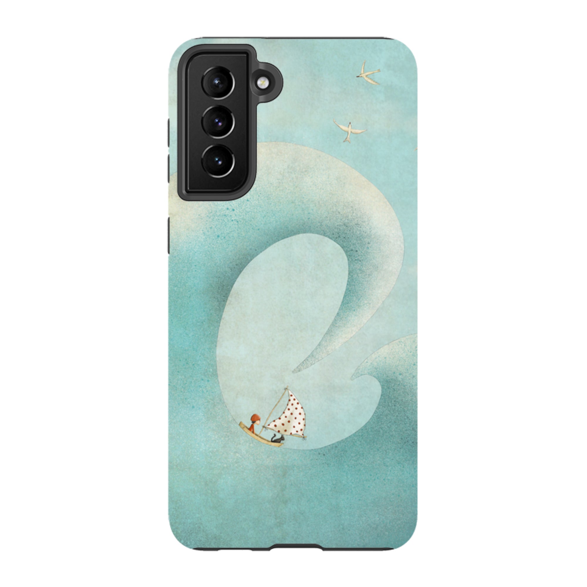 Samsung Tough  Case - The Wave By Maja Lindberg